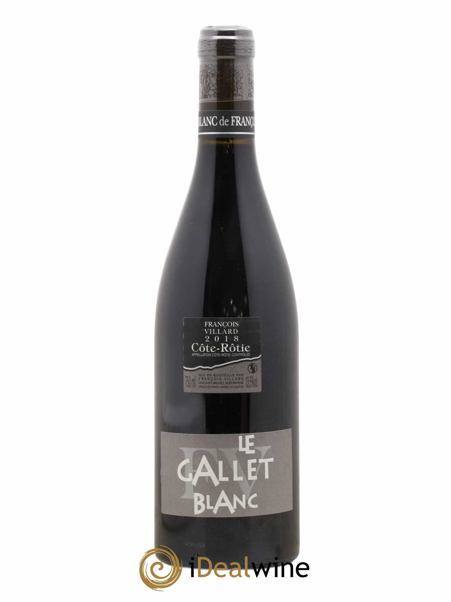 Côte-Rôtie Le Gallet Blanc François Villard 2018 - Lot de 1 bouteille - 0