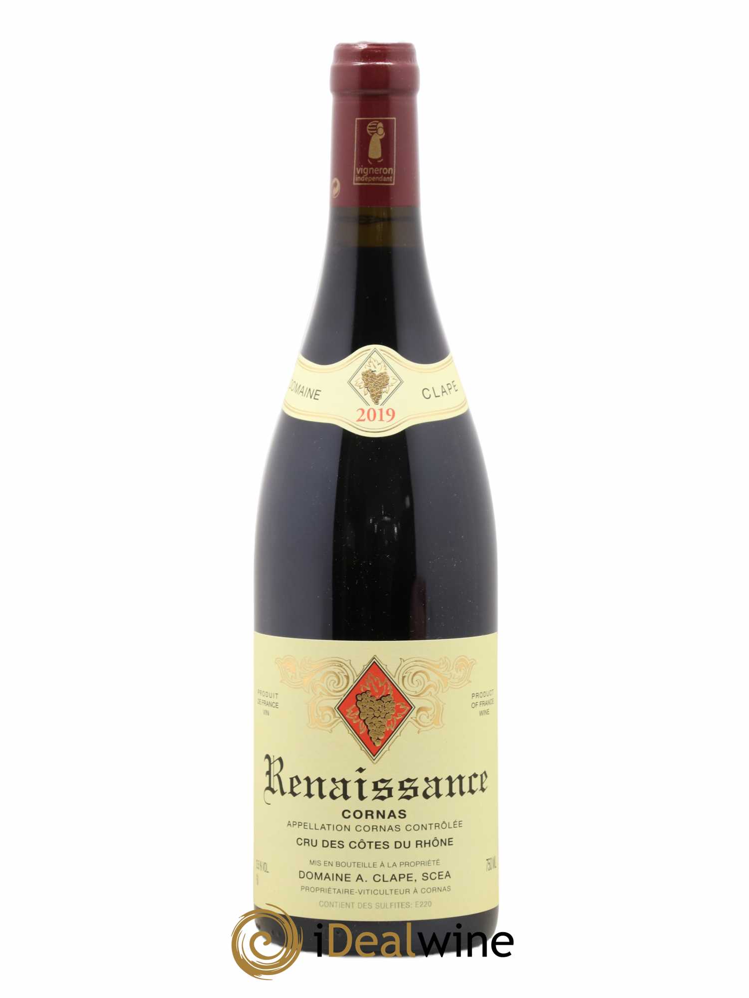 Cornas Renaissance Auguste Clape 2019 - Lot de 1 bouteille - 0