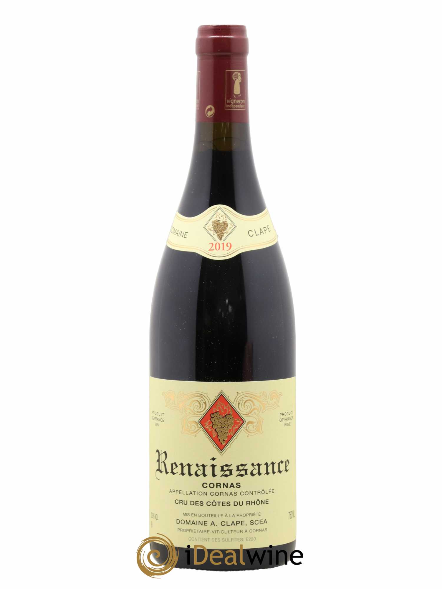 Cornas Renaissance Auguste Clape 2019 - Lot de 1 bouteille - 0