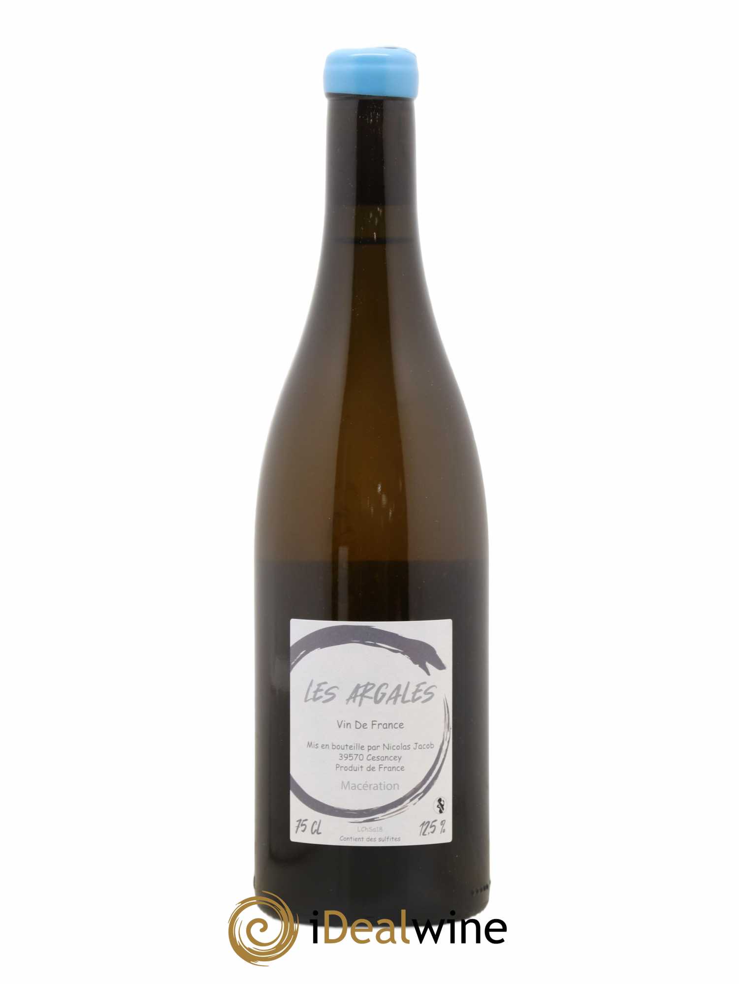 Vin de France Les Argales Nicolas Jacob 2018 - Lot de 1 bouteille - 1