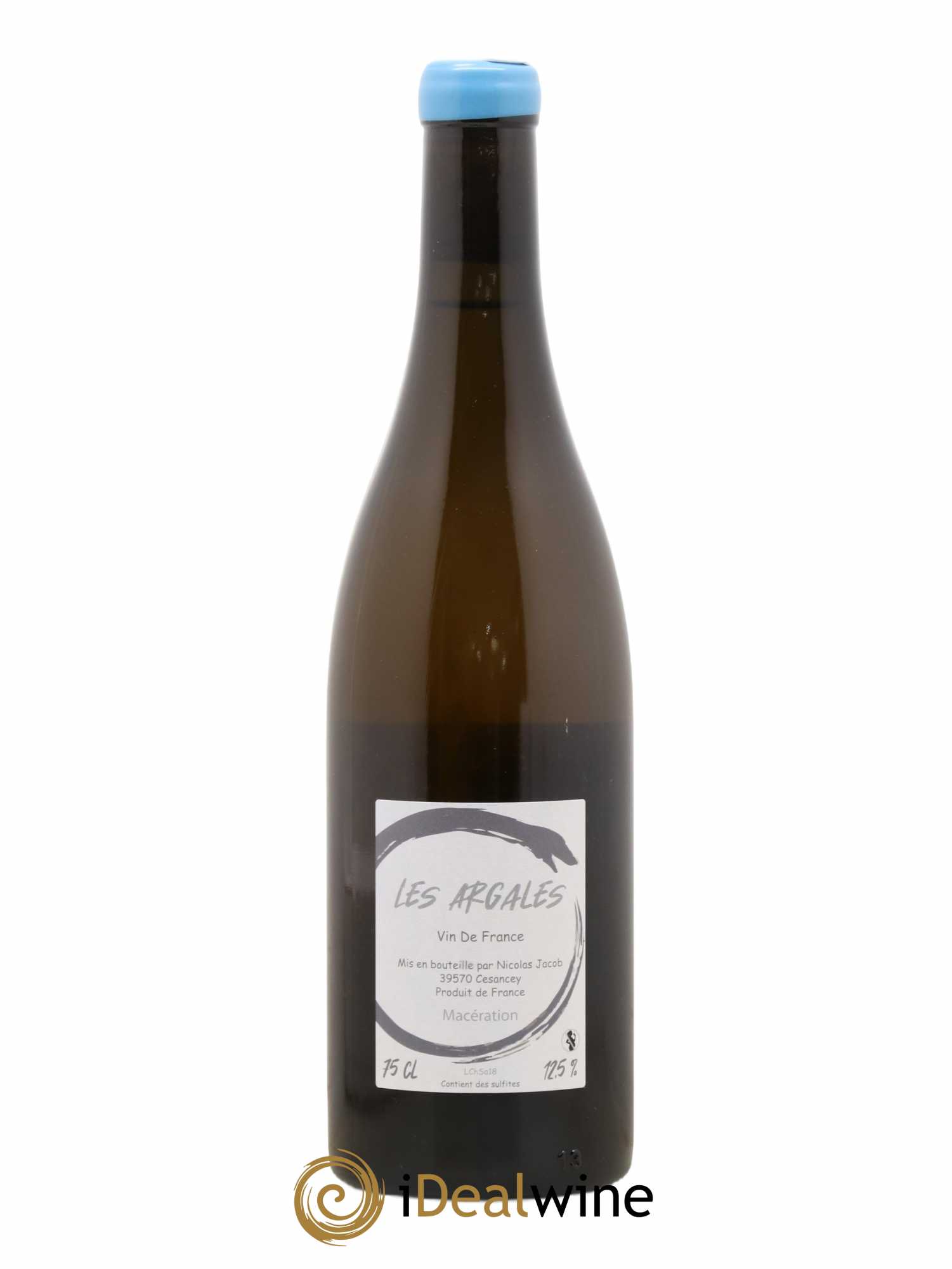 Vin de France Les Argales Nicolas Jacob 2018 - Lot de 1 bouteille - 1