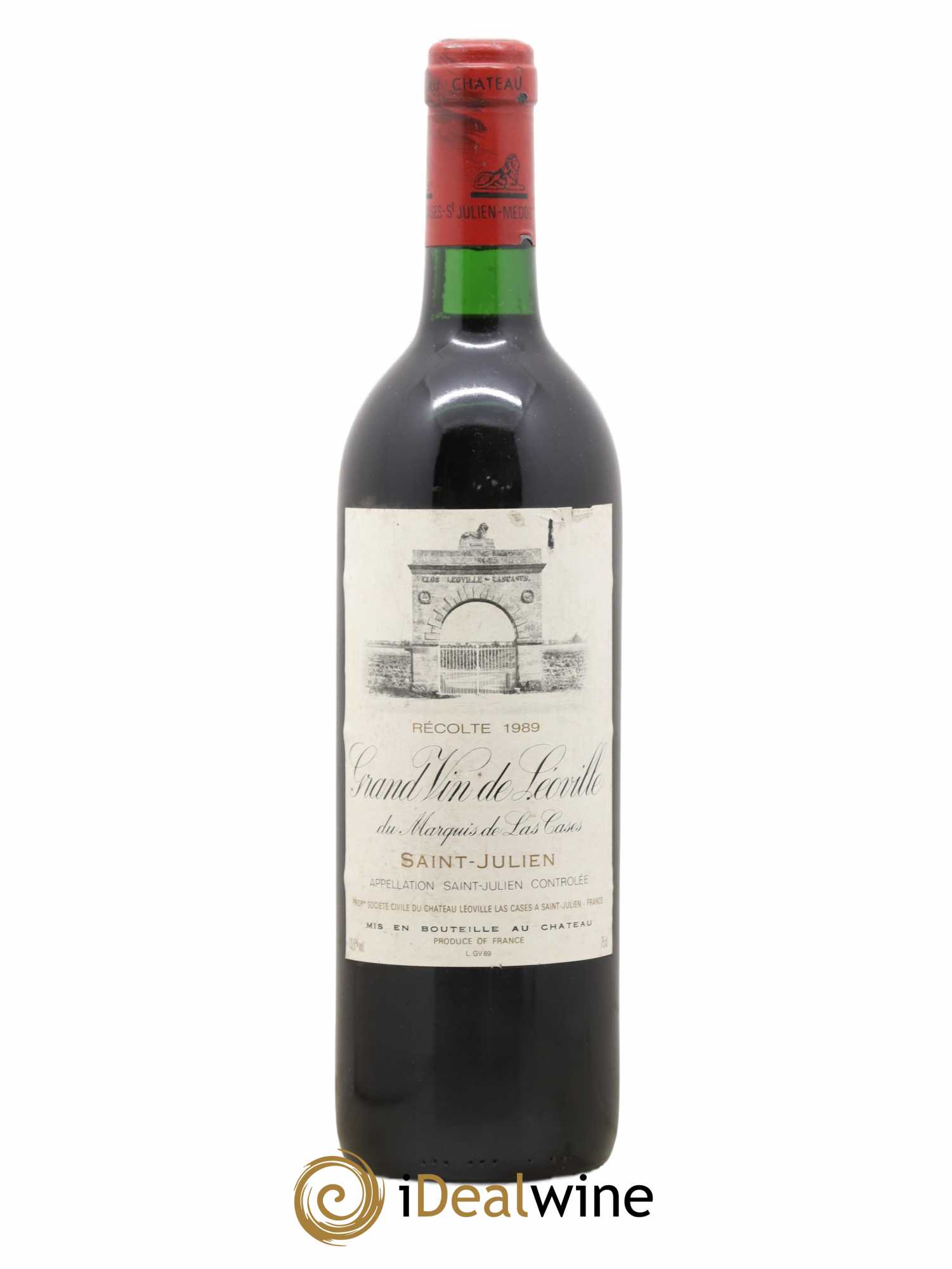 Château Léoville Las Cases 2ème Grand Cru Classé 1989 - Lot de 1 bouteille - 0