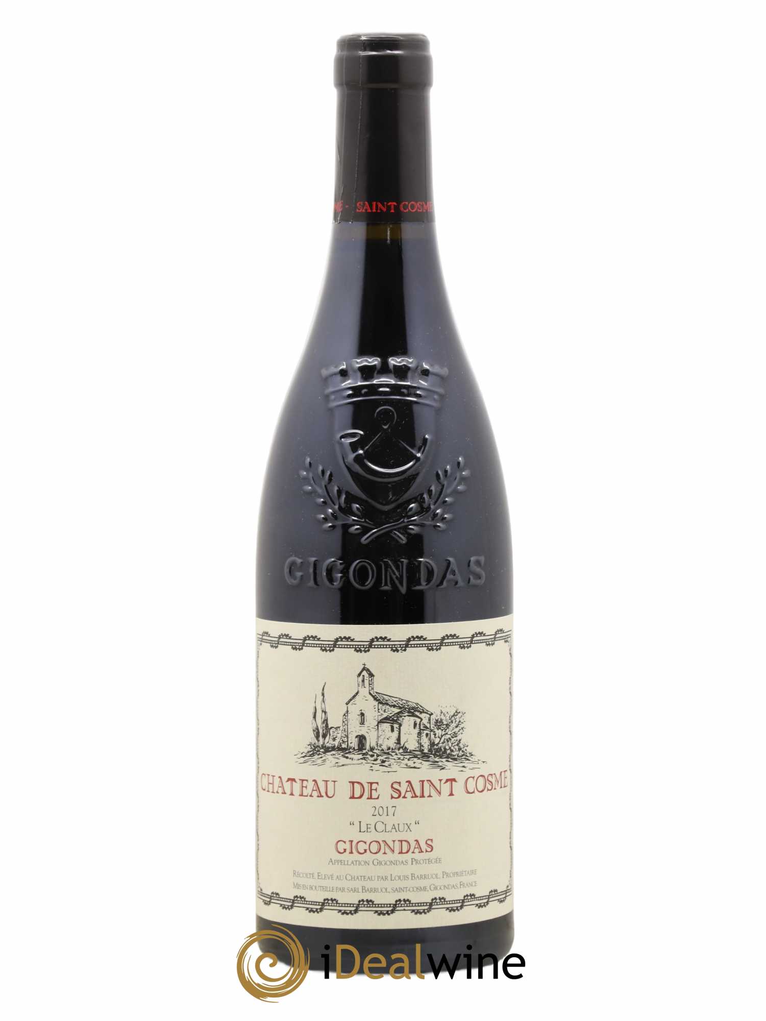 Gigondas Le Claux Saint Cosme 2017 - Lot de 1 bouteille - 0