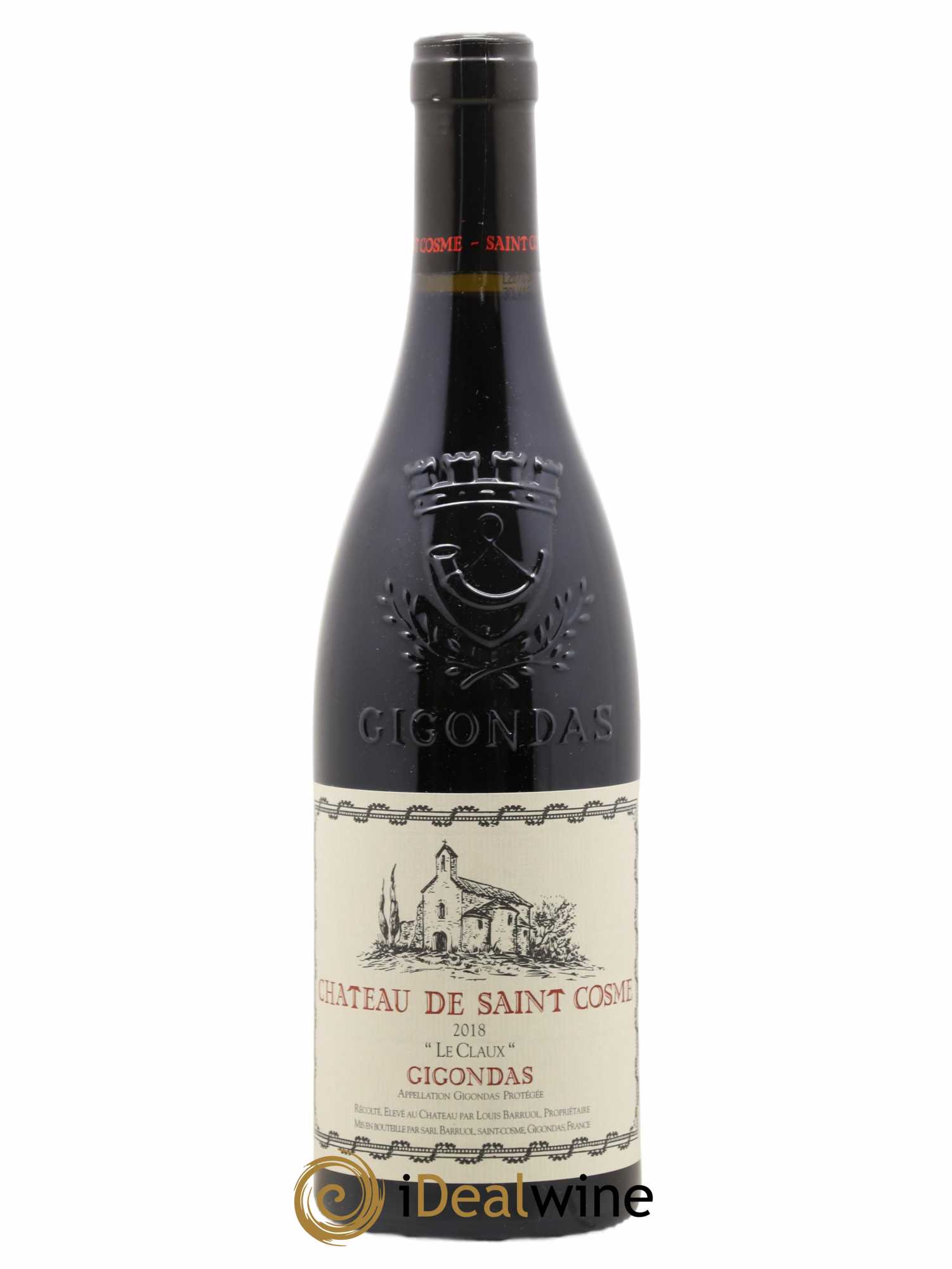 Gigondas Le Claux Saint Cosme 2018 - Lot de 1 bouteille - 0