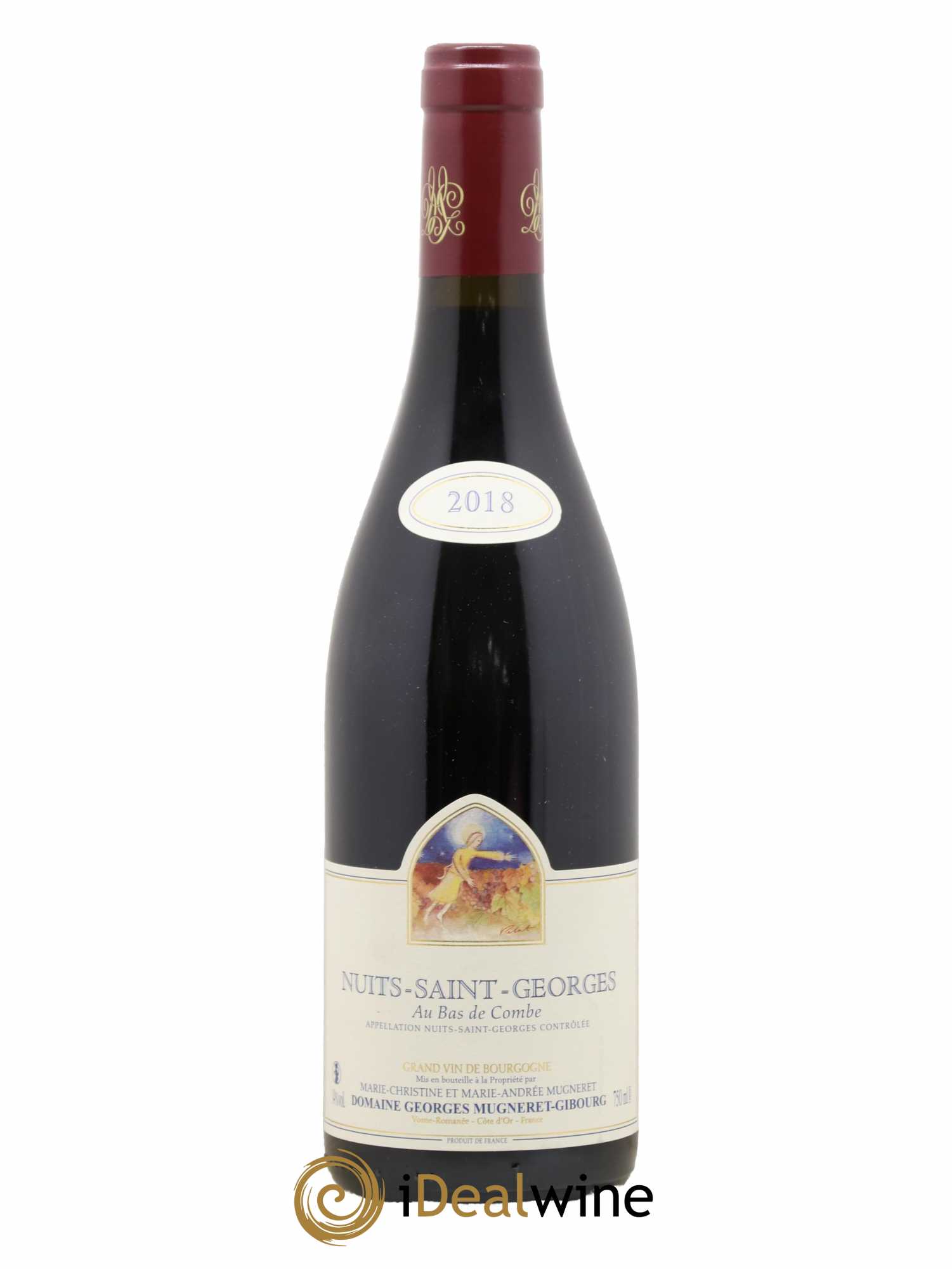 Nuits-Saint-Georges Au Bas de Combe Mugneret-Gibourg (Domaine) 2018 - Lot de 1 bouteille - 0