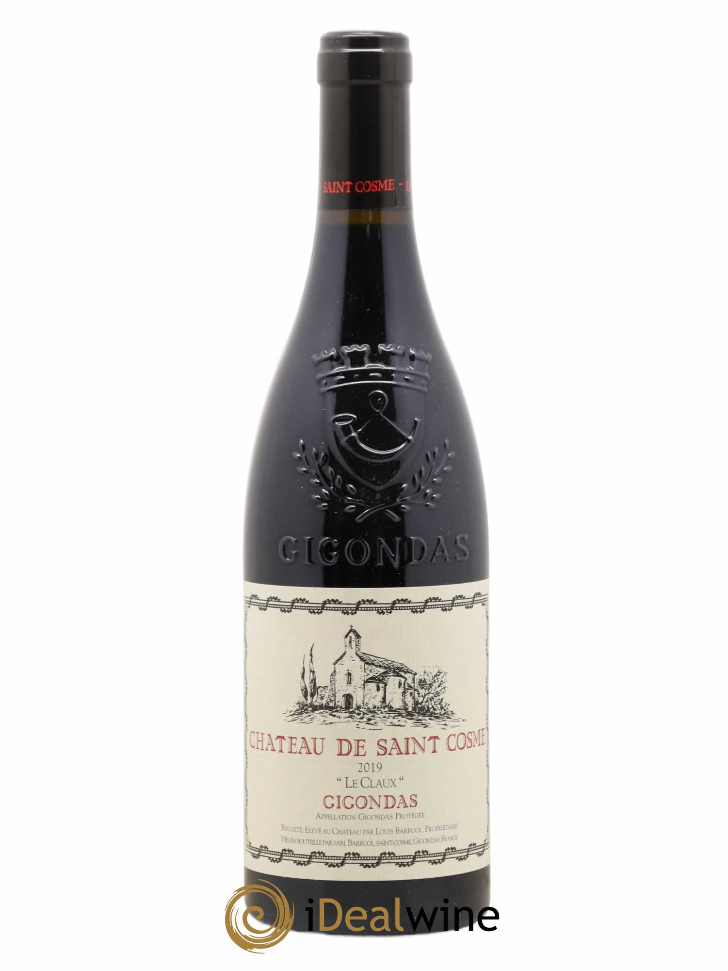 Gigondas Le Claux Saint Cosme 2019 - Lot de 1 bouteille - 0
