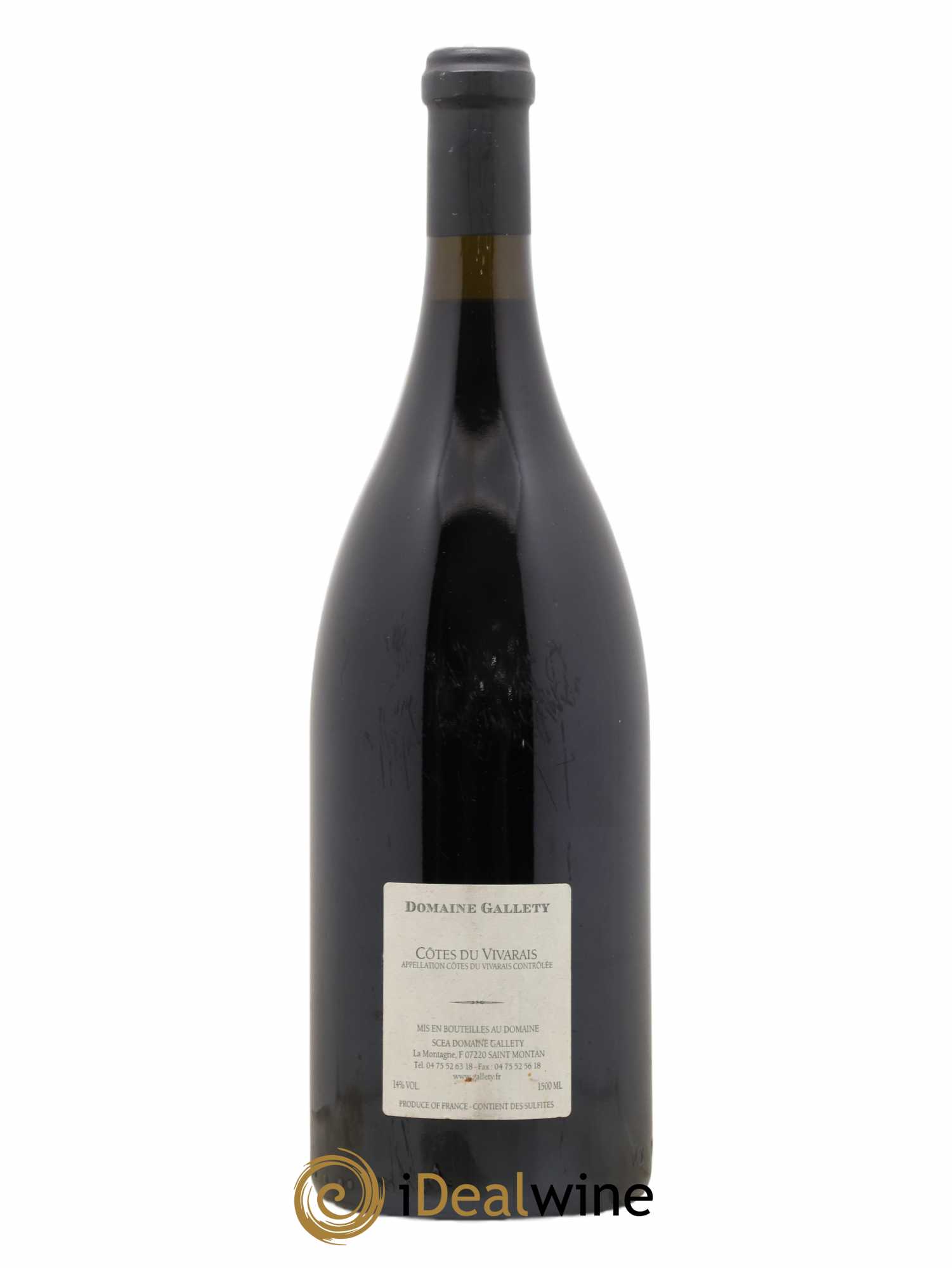 Côtes du Vivarais Cuvée Emma Gallety (Domaine) 2005 - Lot de 1 magnum - 1
