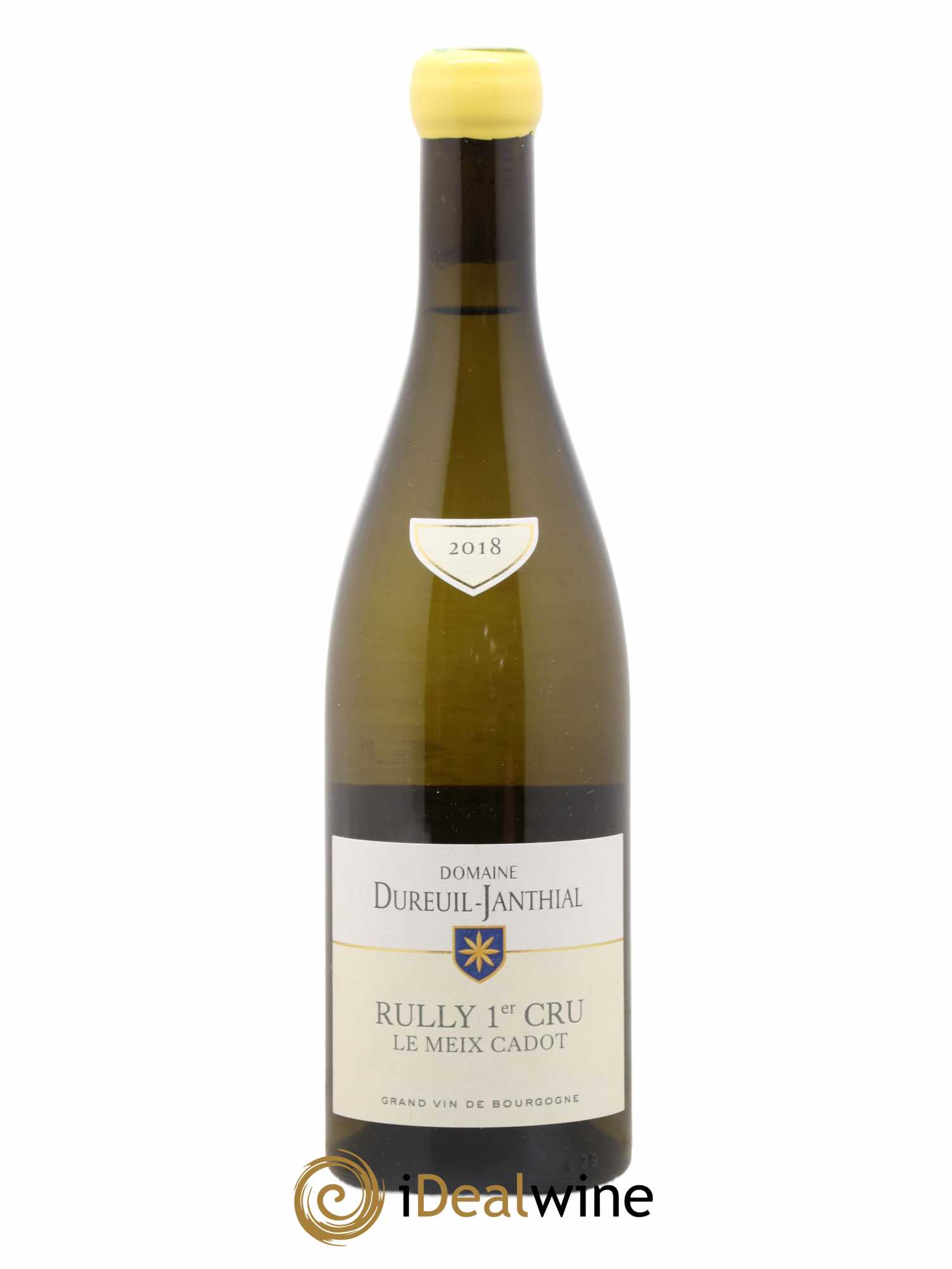 Rully 1er Cru Le Meix Cadot Vincent Dureuil-Janthial 2018 - Lot de 1 bouteille - 0