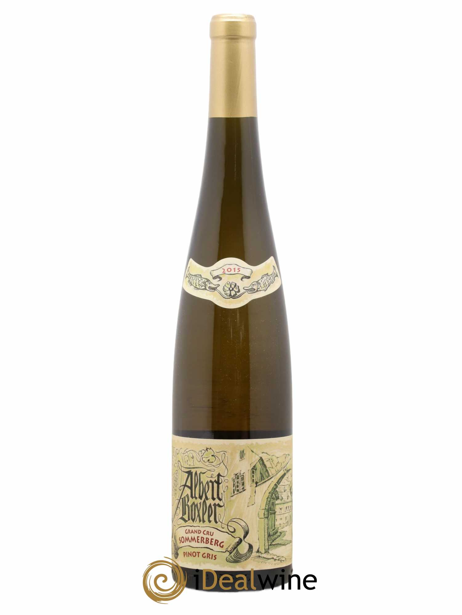 Alsace Pinot Gris Grand Cru Sommerberg W Albert Boxler 2015 - Lot de 1 bouteille - 0