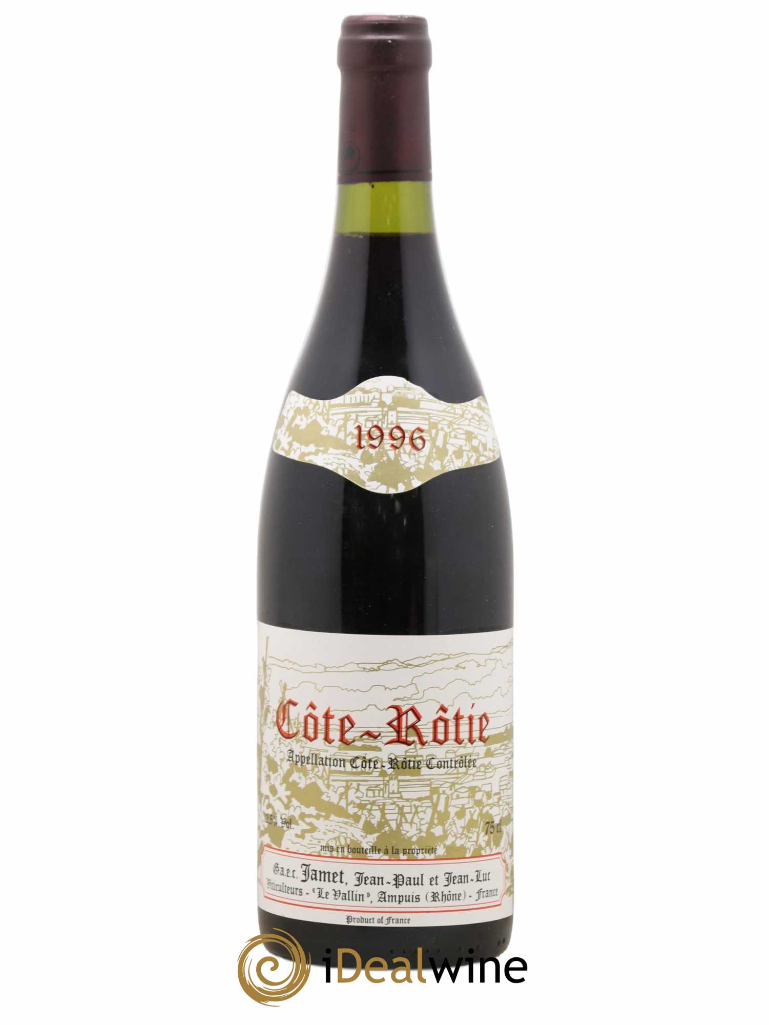 Côte-Rôtie Jamet (Domaine) 1996 - Lot de 1 bouteille - 0