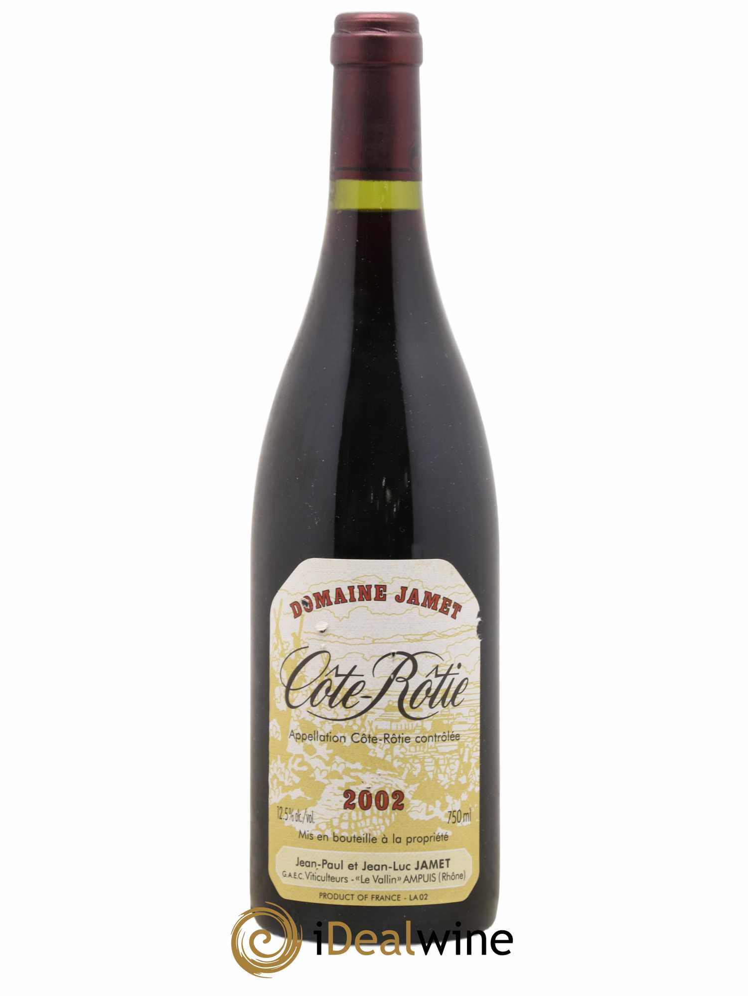 Côte-Rôtie Jamet (Domaine) 2002 - Lot de 1 bouteille - 0