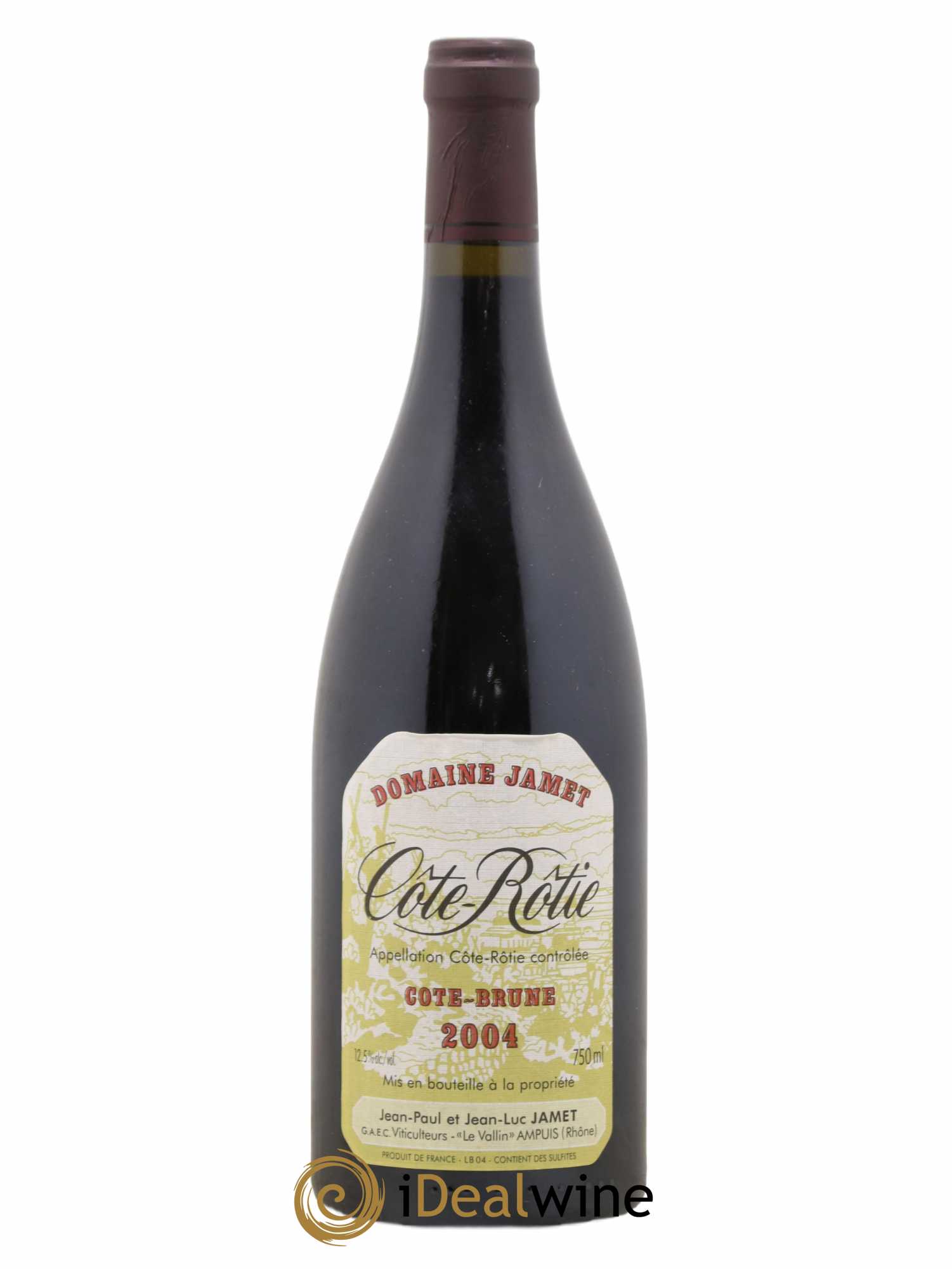 Côte-Rôtie Côte Brune Jamet (Domaine) 2004 - Lot de 1 bouteille - 0