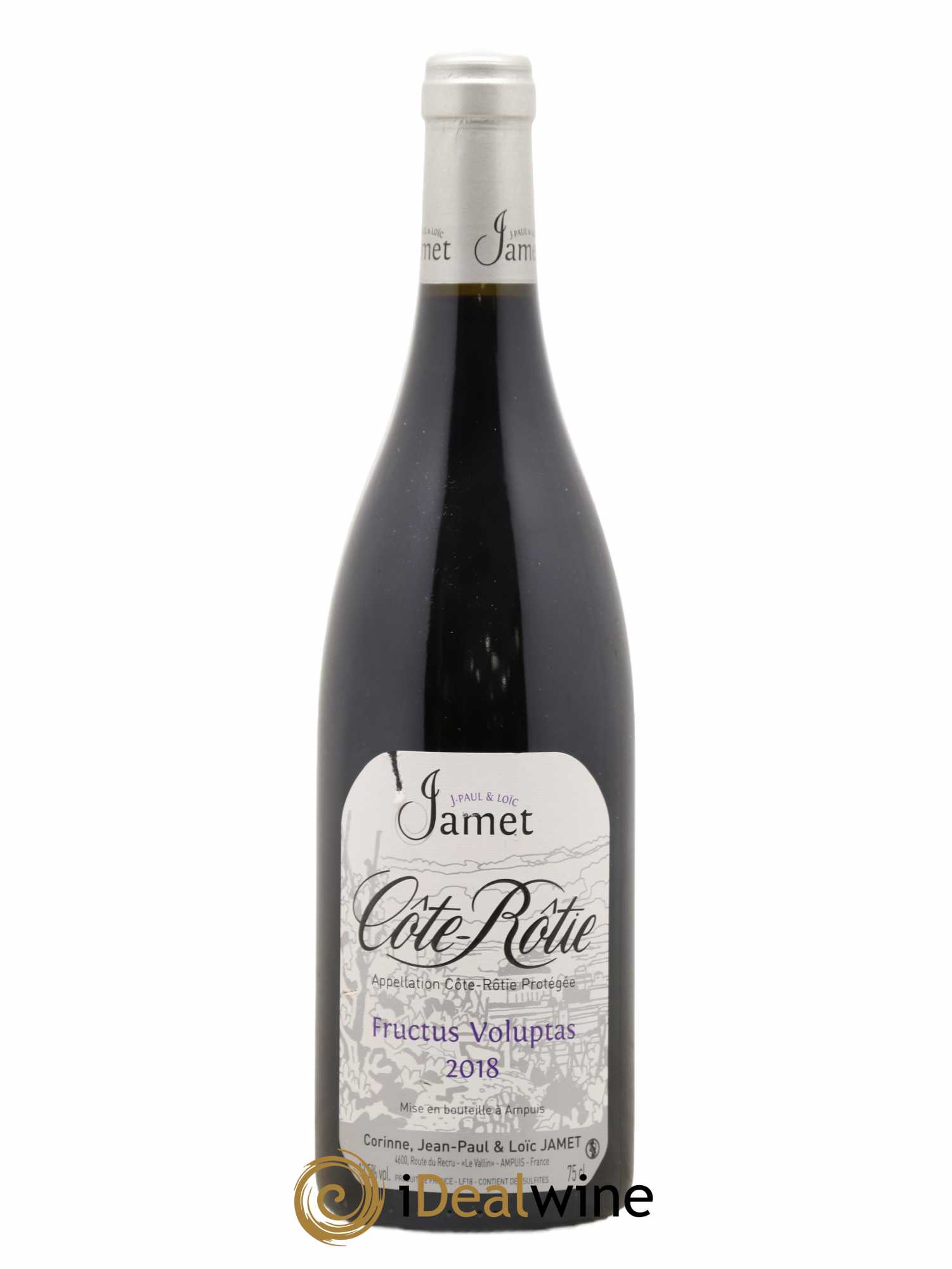 Côte-Rôtie Fructus Voluptas Jamet (Domaine) 2018 - Lot de 1 bouteille - 0