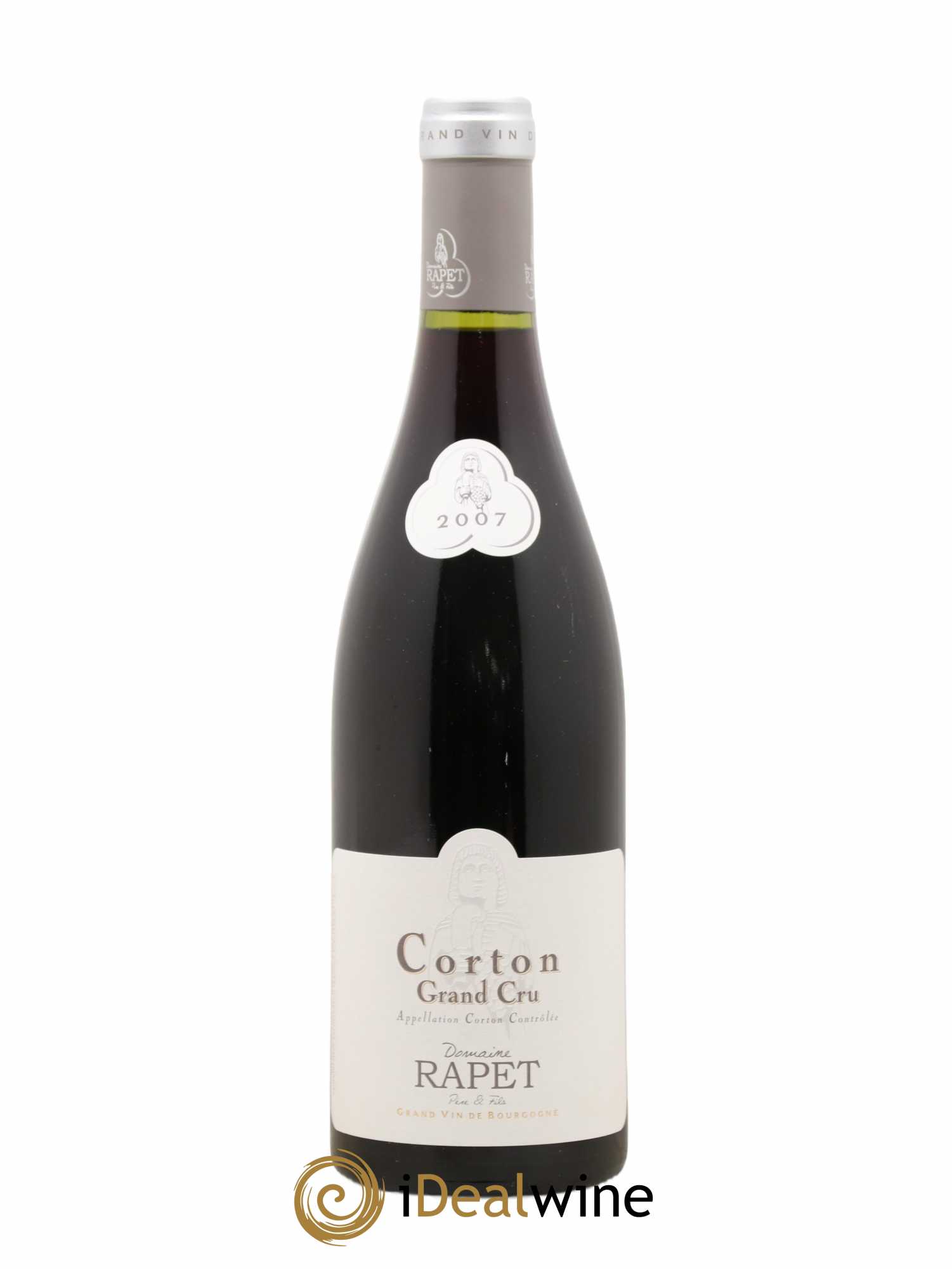 Corton Grand Cru Rapet Père & Fils 2007 - Lot de 1 bouteille - 0
