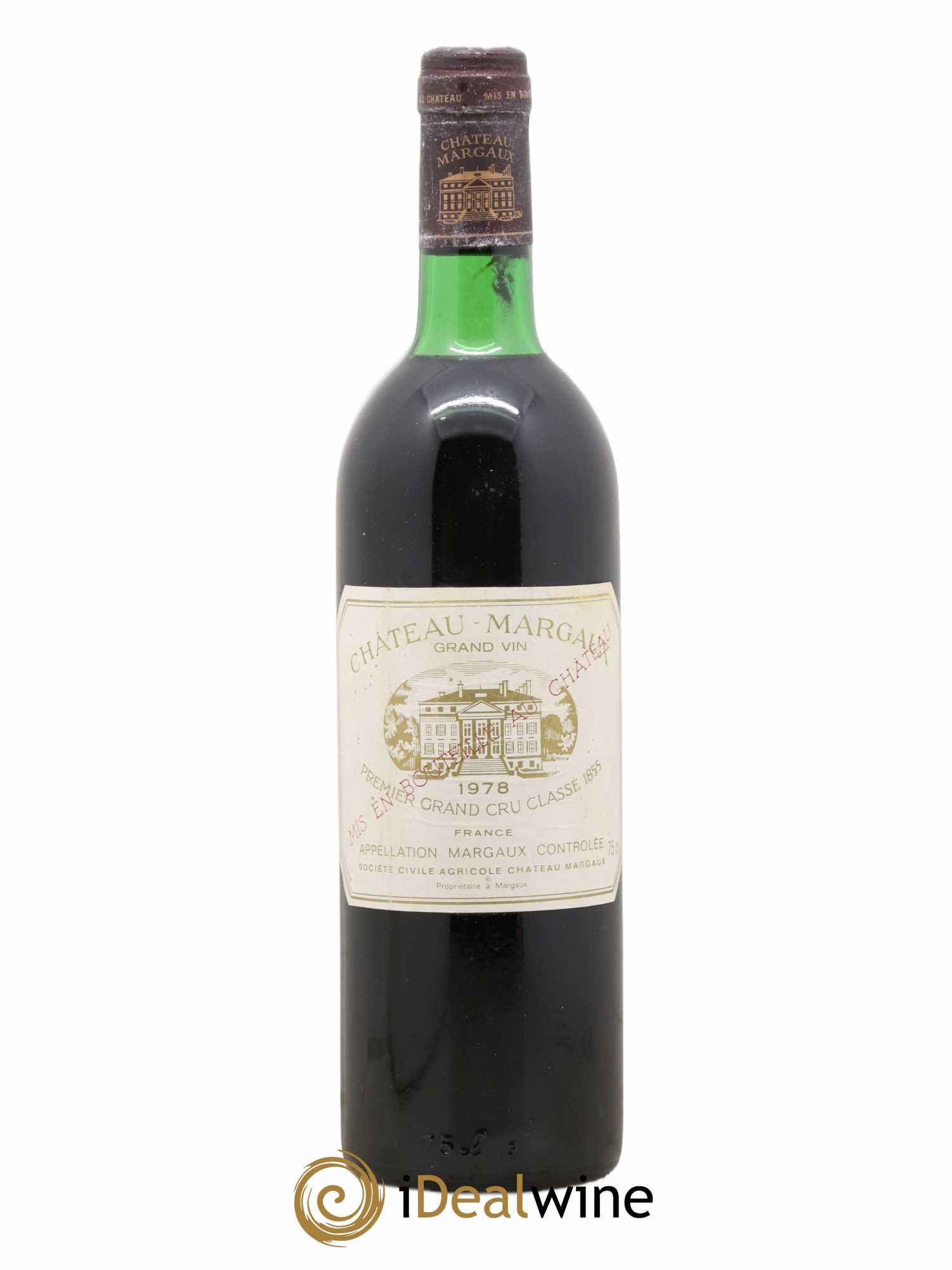 Château Margaux 1er Grand Cru Classé 1978 - Lot de 1 bouteille - 0