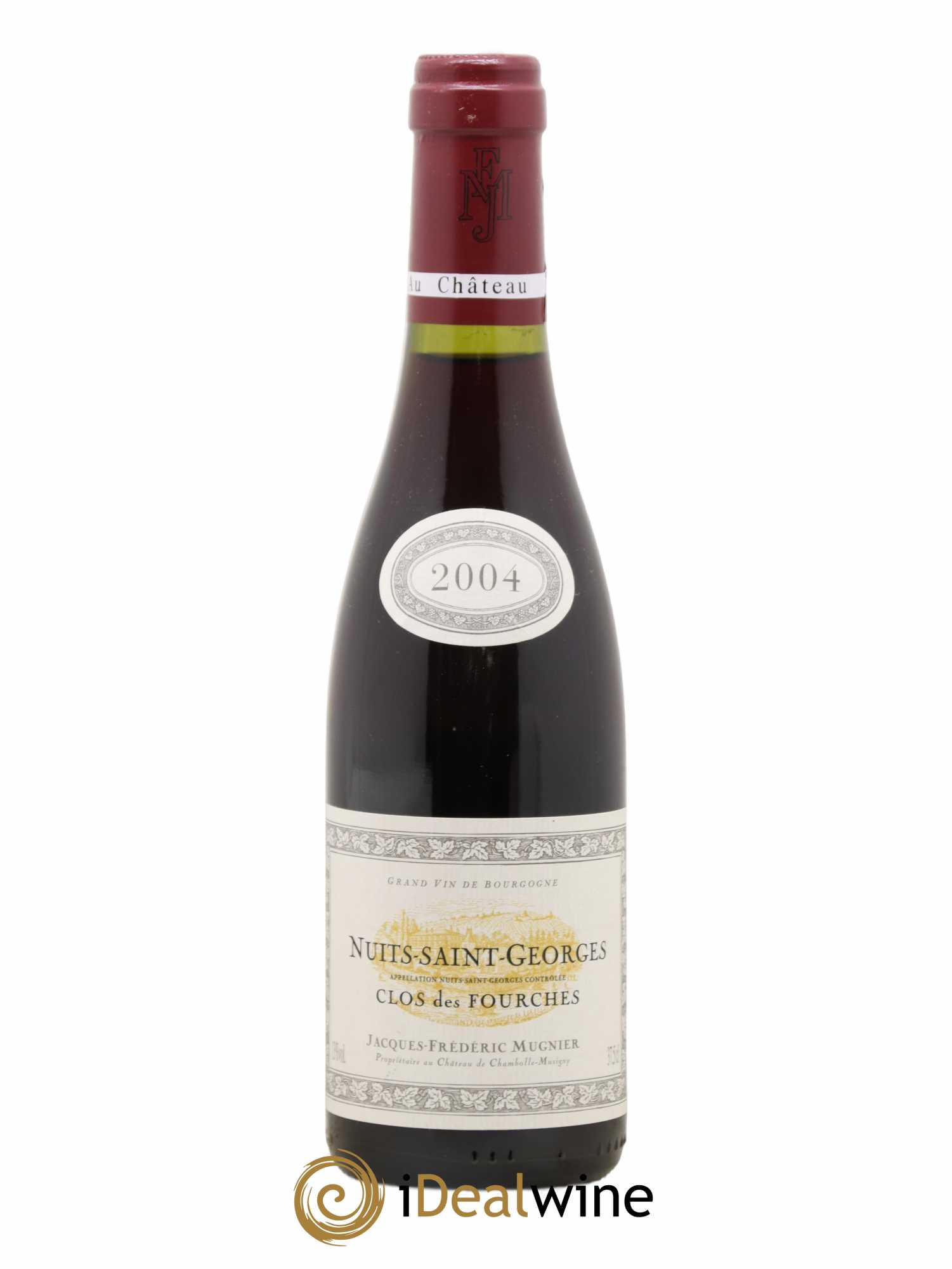 Nuits-Saint-Georges Clos des Fourches Jacques-Frédéric Mugnier 2004 - Lot de 1 demi bouteille - 0