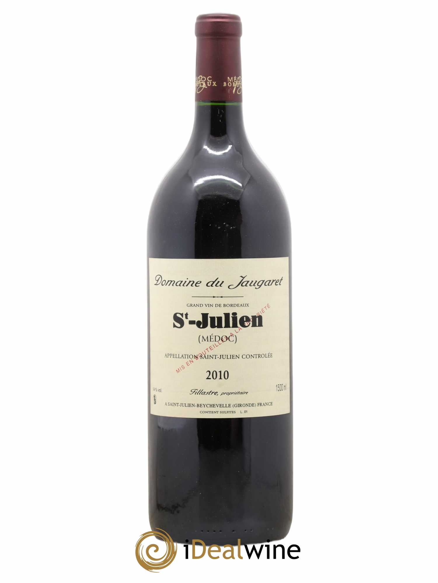 Domaine du Jaugaret 2010 - Lot de 1 magnum - 0