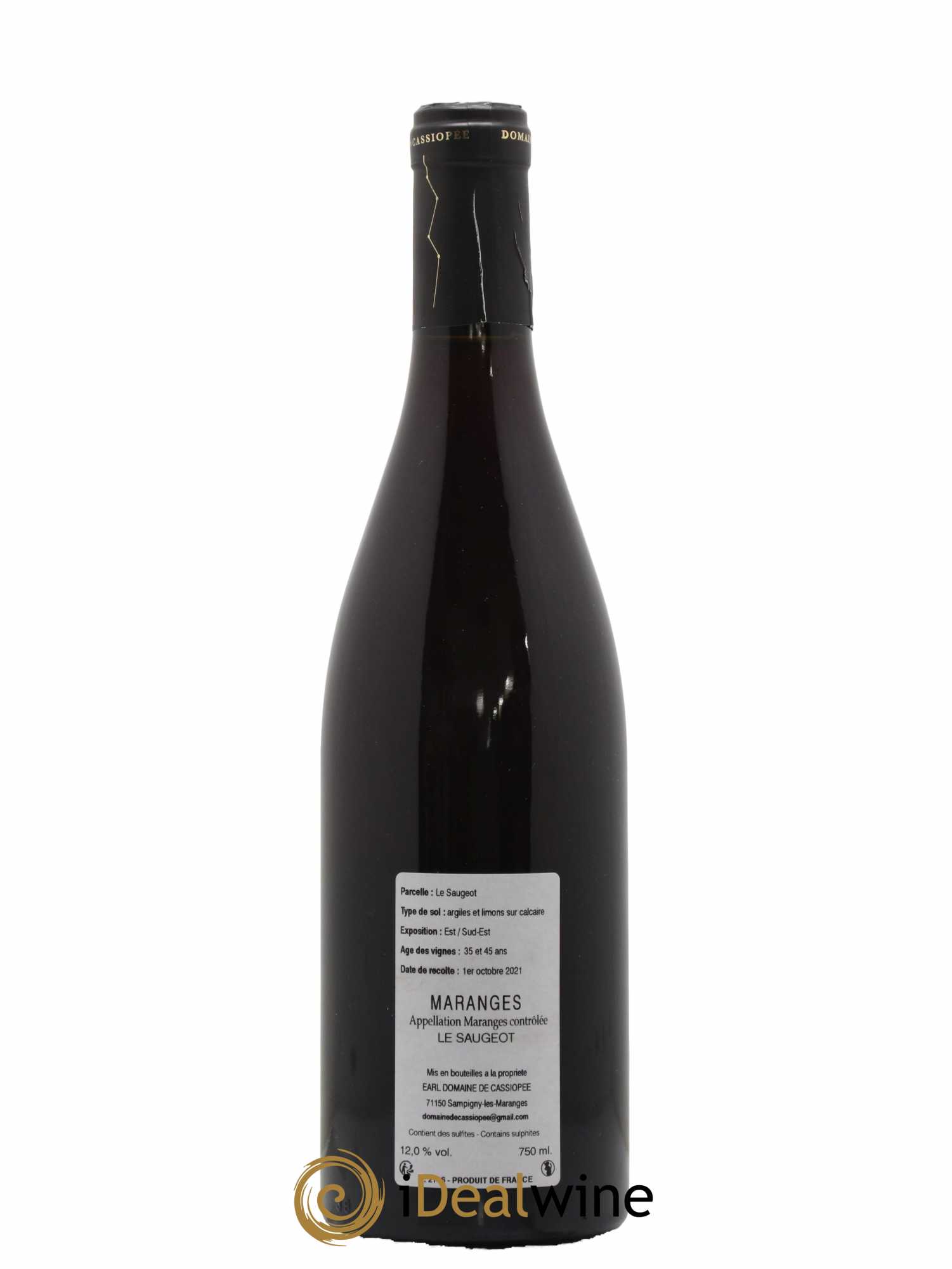 Maranges Le Saugeot Domaine Cassiopee 2021 - Lot de 1 bouteille - 2