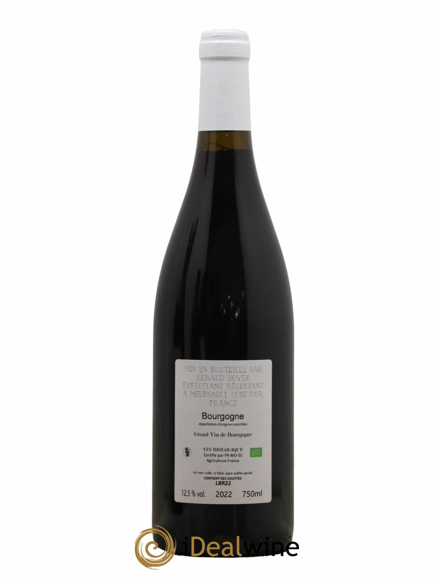 Bourgogne Les Riaux Renaud Boyer 2022 - Lotto di 1 bottiglia - 1