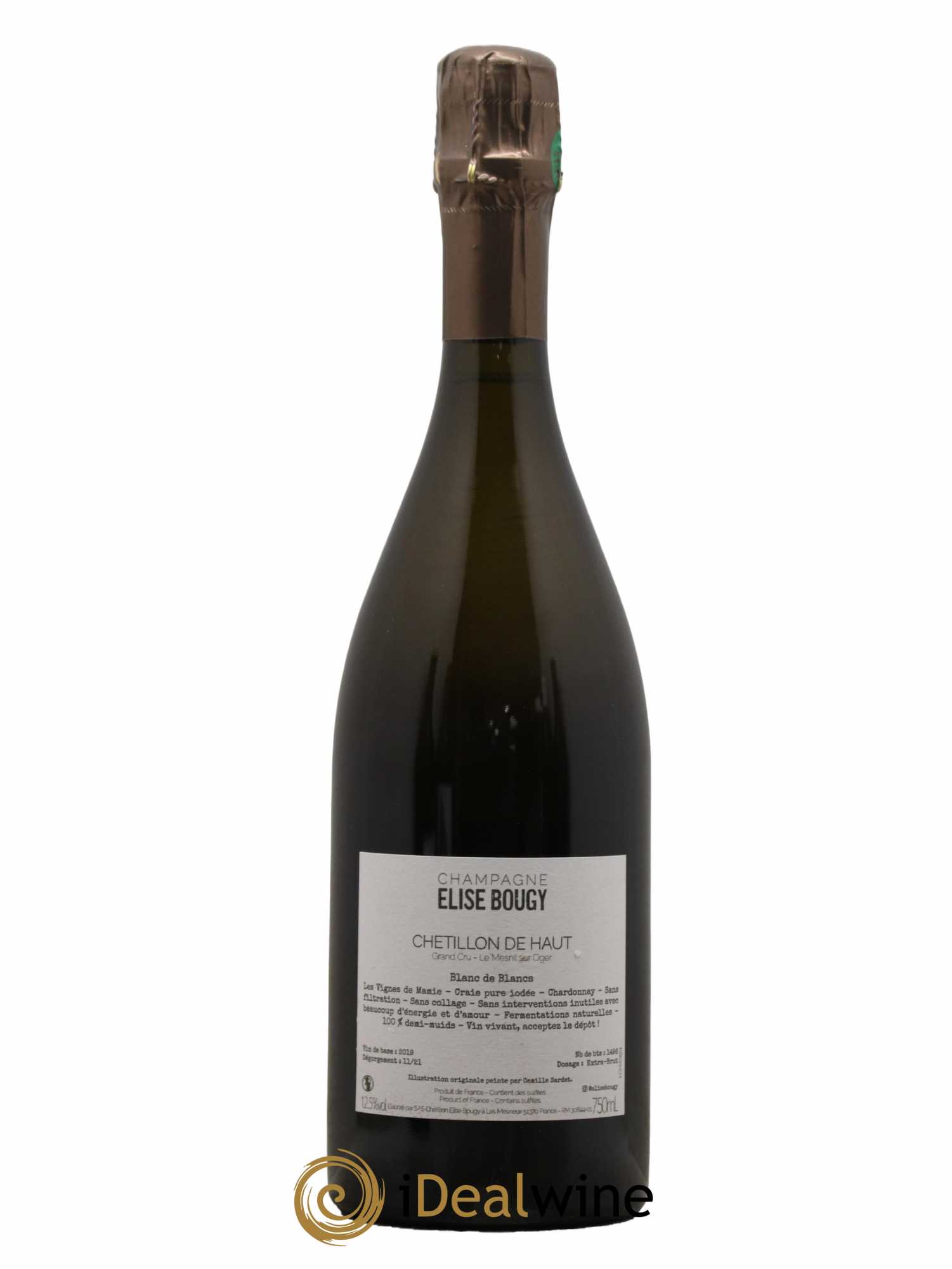 Chétillon de Haut Le Mesnil sur Oger Elise Bougy - Lot de 1 bouteille - 1
