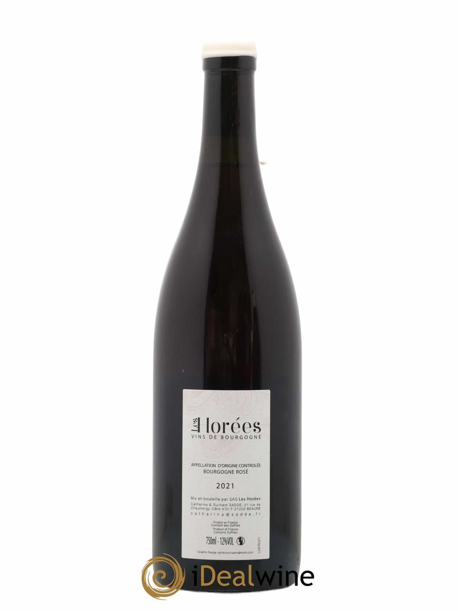 Bourgogne Rosé Bonheur Les Horées 2021 - Lot de 1 bouteille - 1