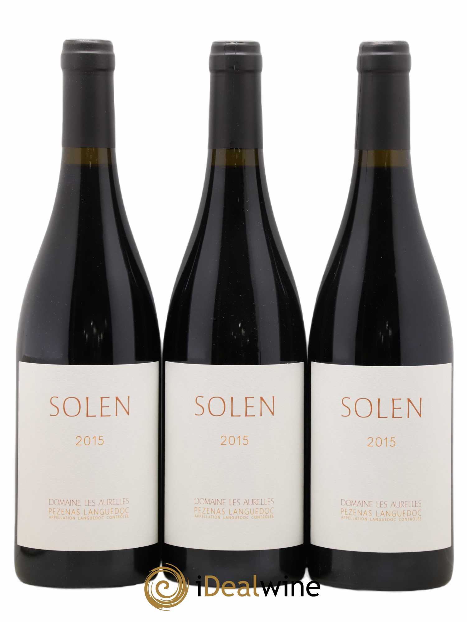 Coteaux du Languedoc Solen Domaine les Aurelles 2015 - Lot de 6 bouteilles - 1