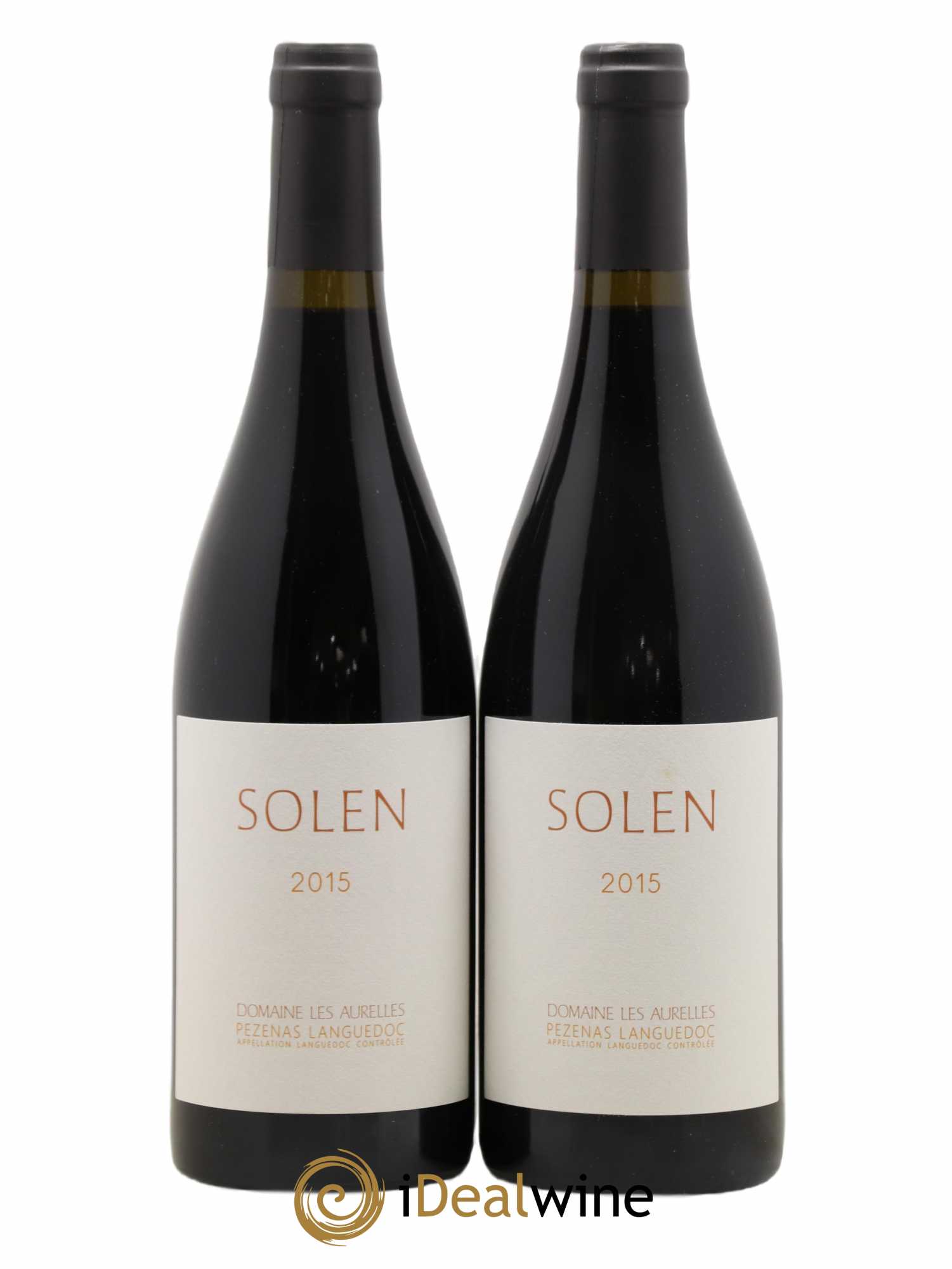 Coteaux du Languedoc Solen Domaine les Aurelles 2015 - Lot de 2 bouteilles - 0