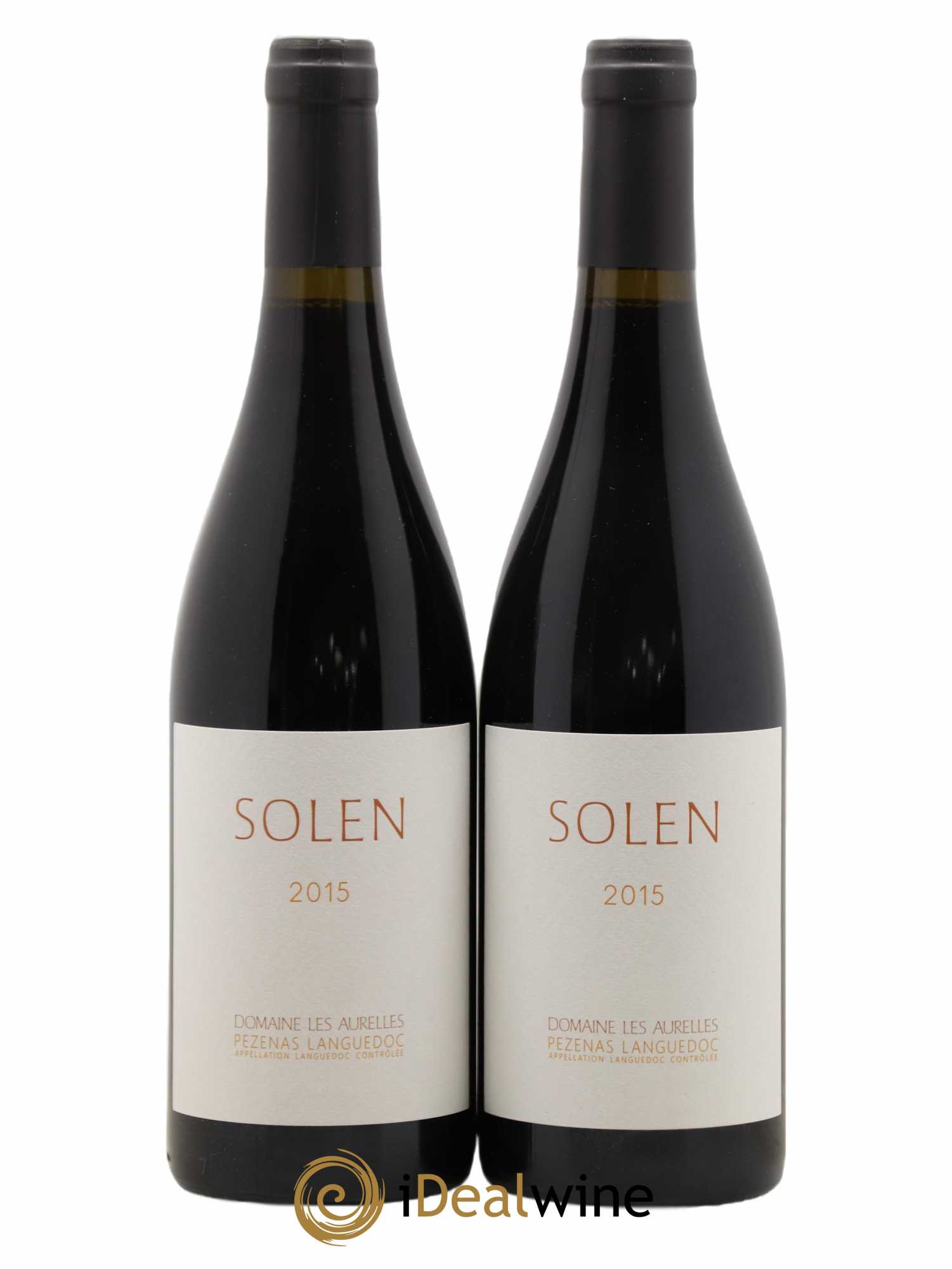 Coteaux du Languedoc Solen Domaine les Aurelles 2015 - Lot de 2 bouteilles - 0