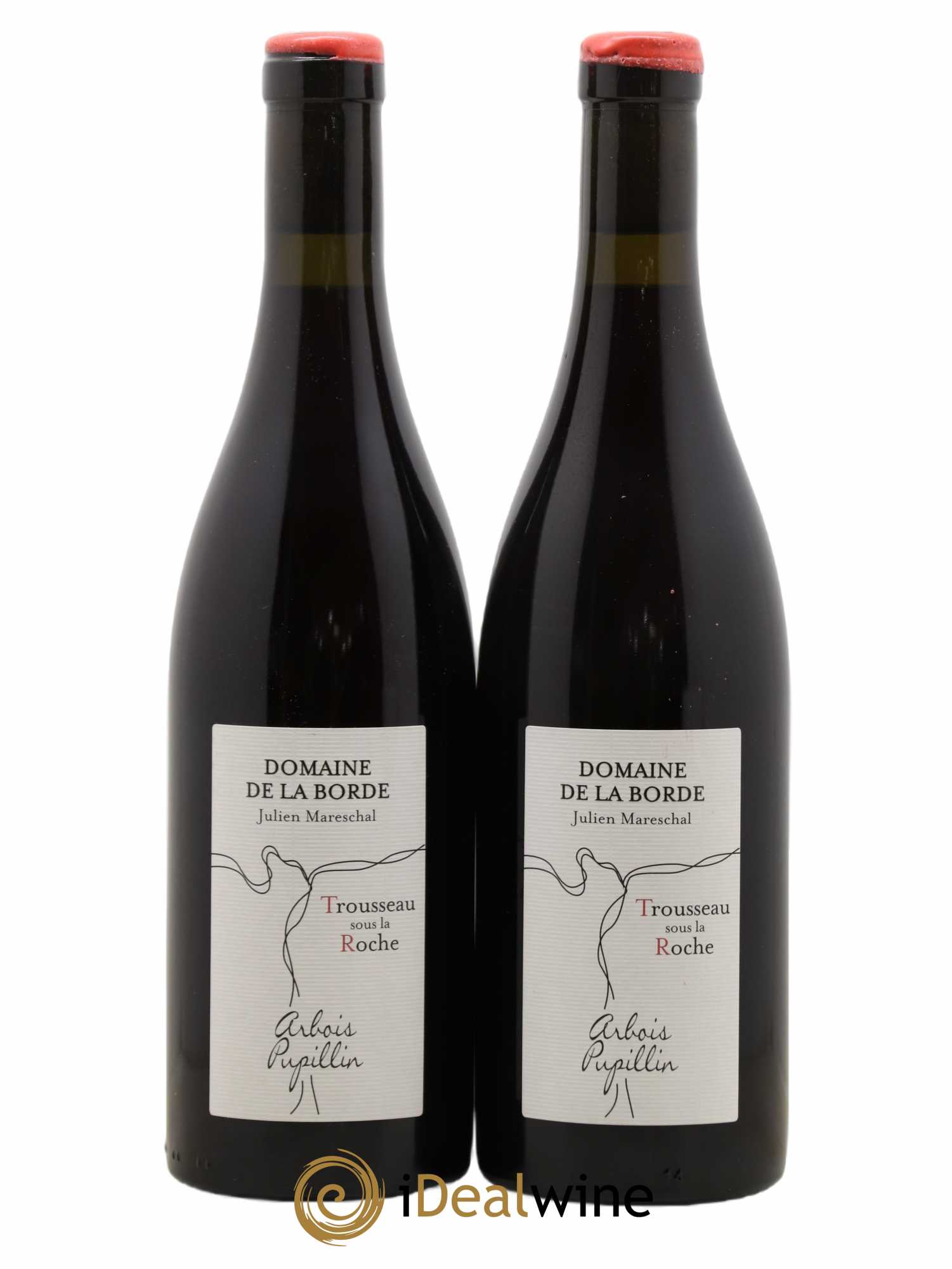 Arbois Pupillin Trousseau Sous La Roche Domaine De La Borde 2019 - Posten von 2 Flaschen - 0