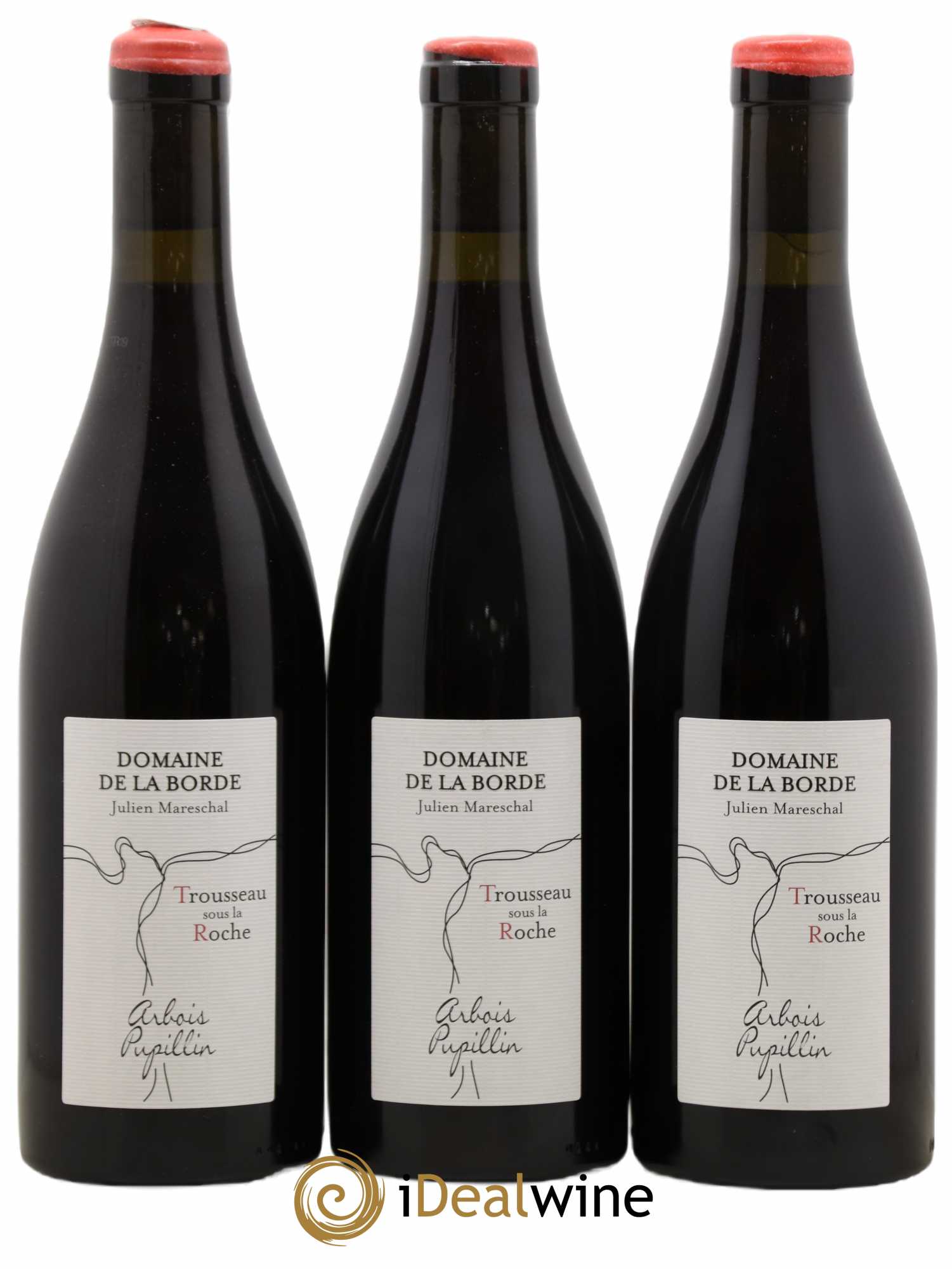 Arbois Pupillin Trousseau Sous La Roche Domaine De La Borde 2019 - Posten von 3 Flaschen - 0