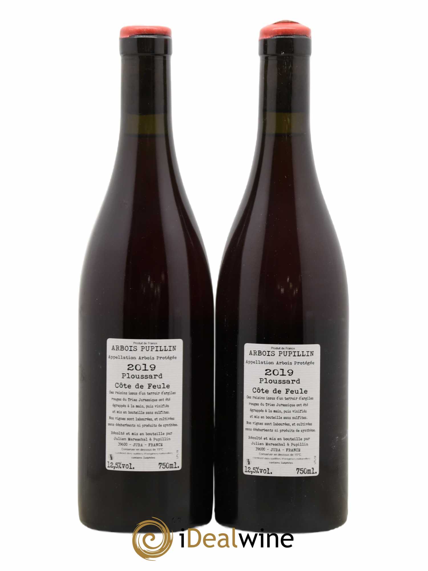 Arbois Pupillin Ploussard Cote De Feule Domaine de La Borde 2019 - Posten von 2 Flaschen - 1
