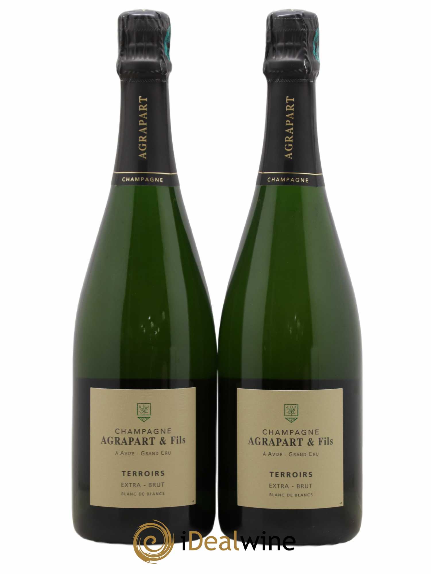 Terroirs Blanc de Blancs Extra-Brut Agrapart & Fils - Lot de 2 bouteilles - 0