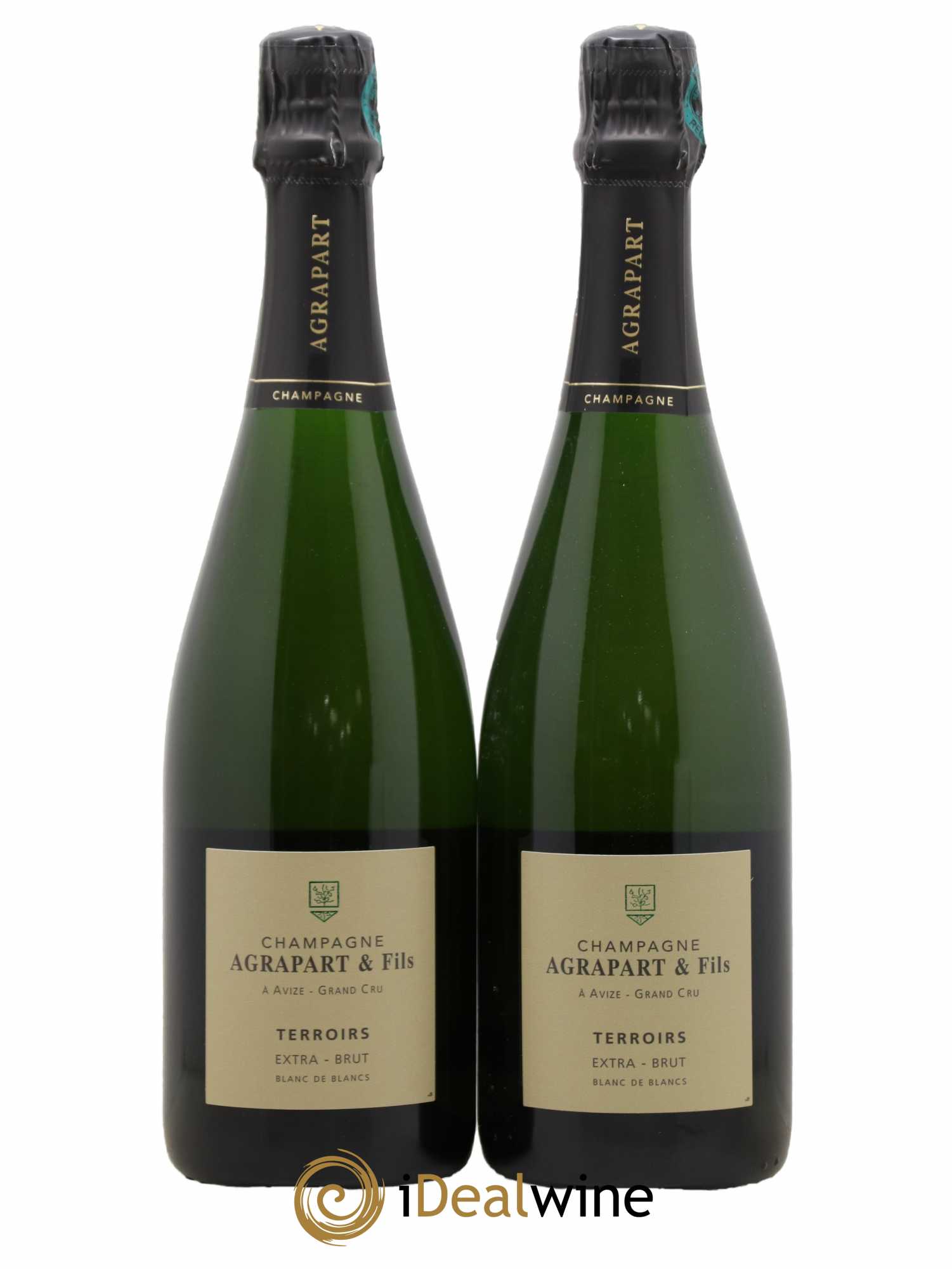 Terroirs Blanc de Blancs Extra-Brut Agrapart & Fils - Lot de 2 bouteilles - 0