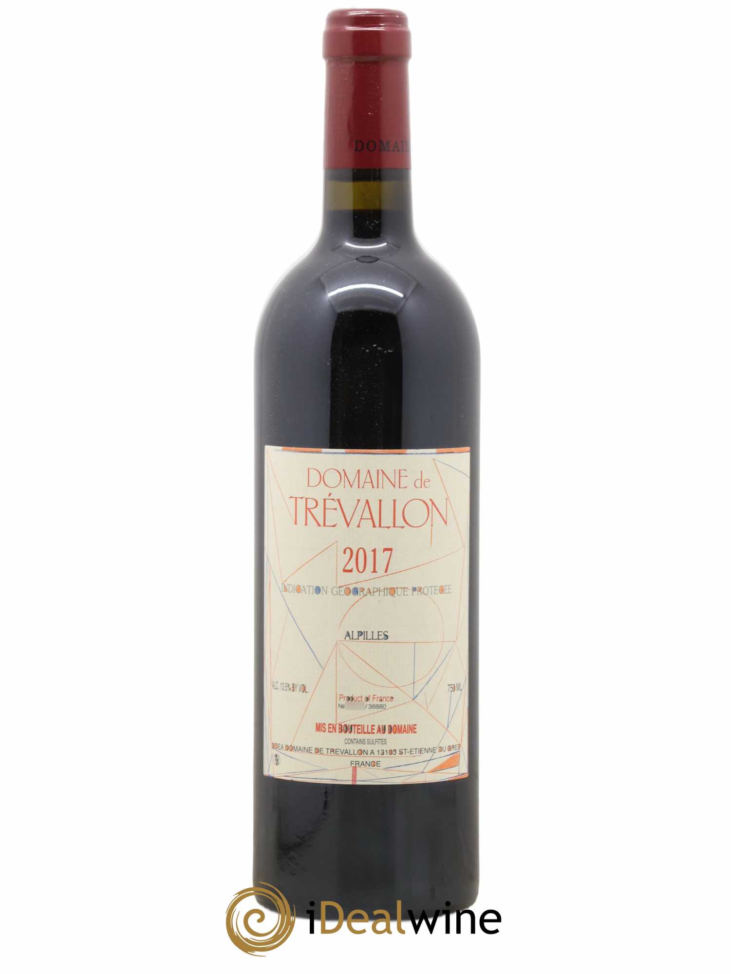 Alpilles Trévallon (Domaine de) Eloi Dürrbach 2017 - Lot de 1 bouteille - 0