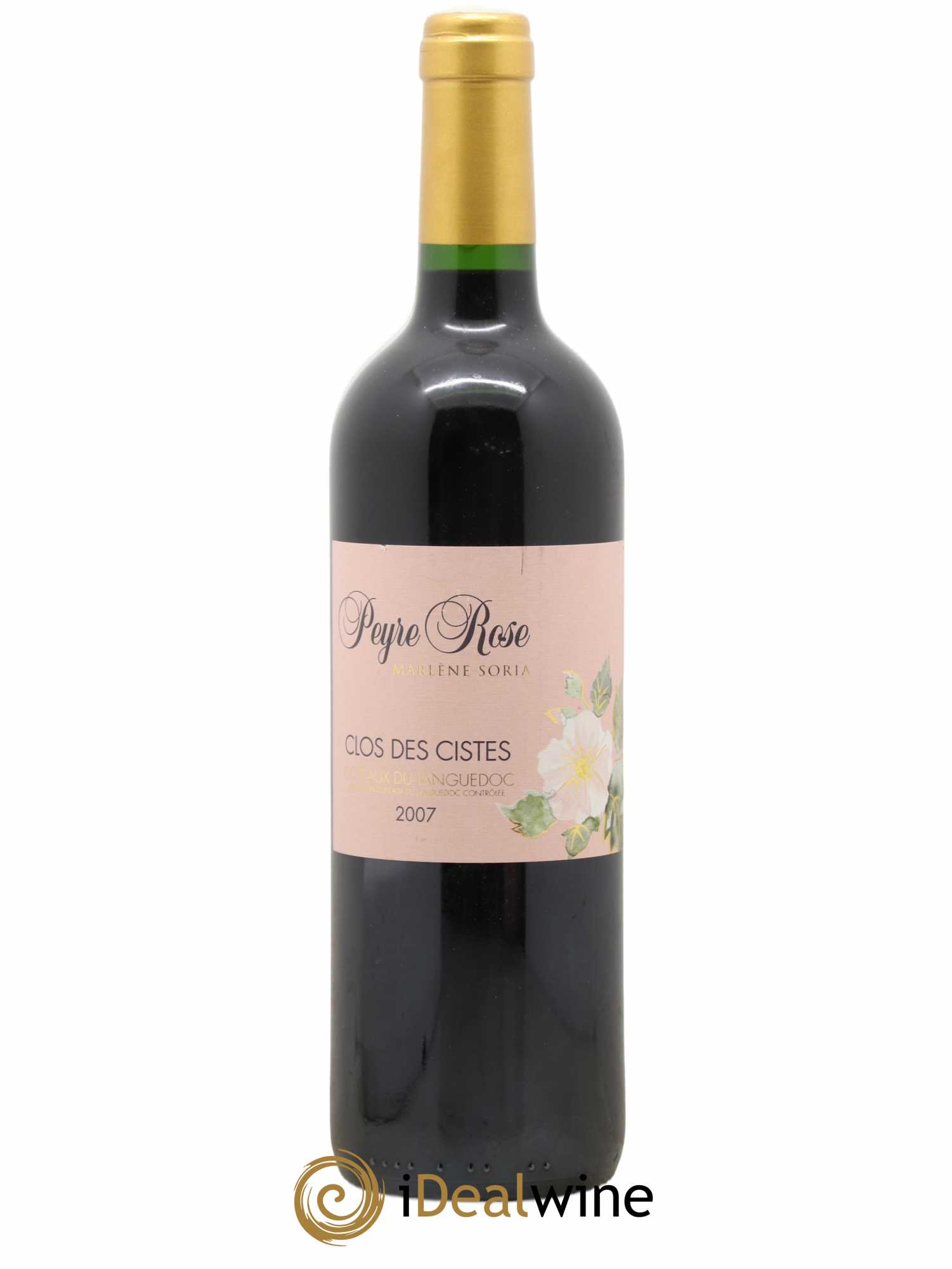 Vin de France (anciennement Coteaux du Languedoc) Domaine Peyre Rose Les Cistes Marlène Soria 2007 - Lot de 1 bouteille - 0