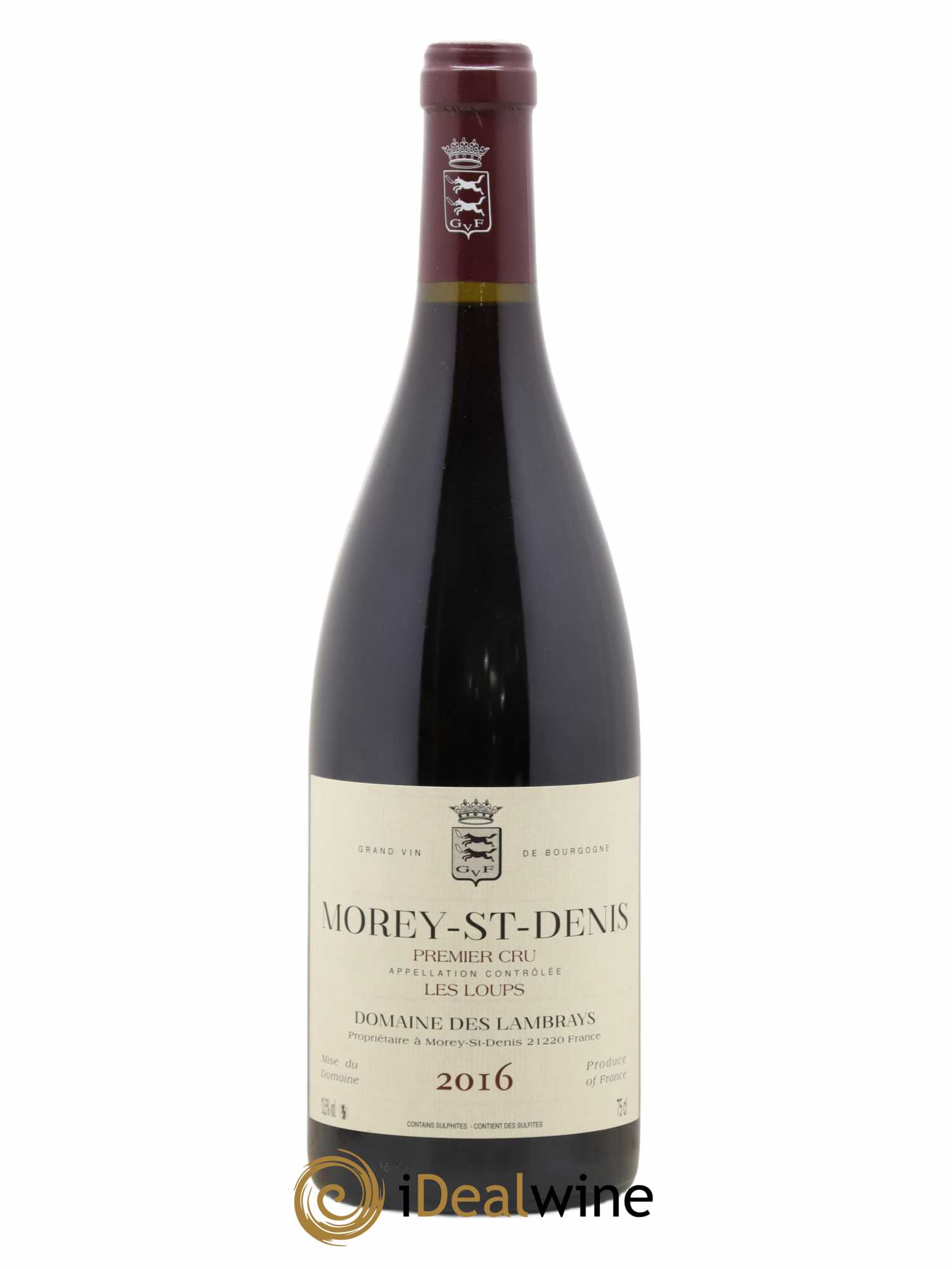 Morey-Saint-Denis 1er Cru Les Loups Domaine des Lambrays 2016 - Lot de 1 bouteille - 0