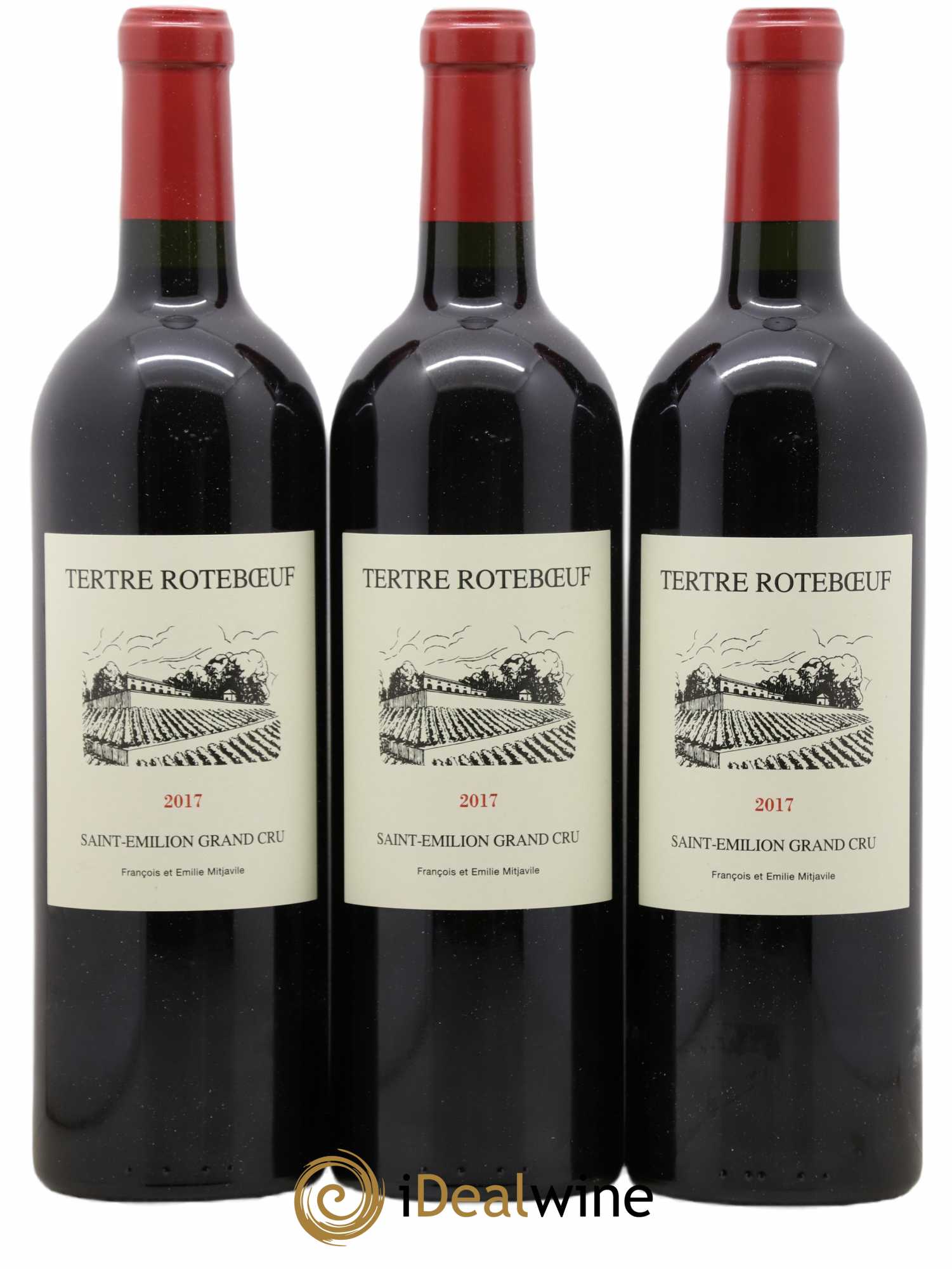 Château Tertre Roteboeuf 2017 - Lot de 6 bouteilles - 1