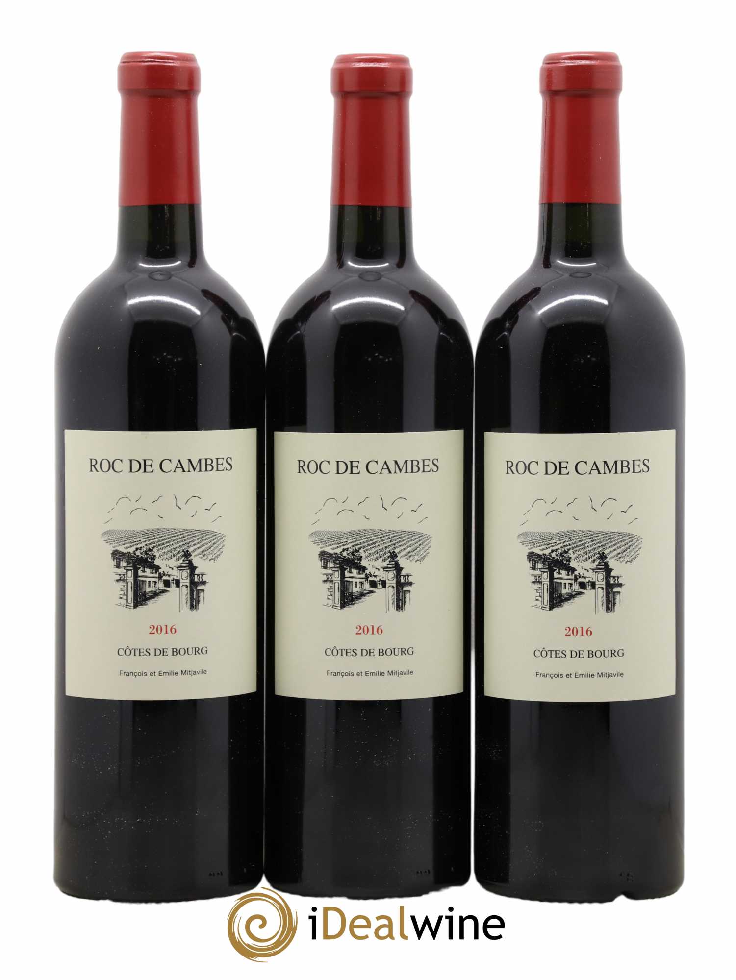Roc de Cambes 2016 - Lot of 6 bottles - 1