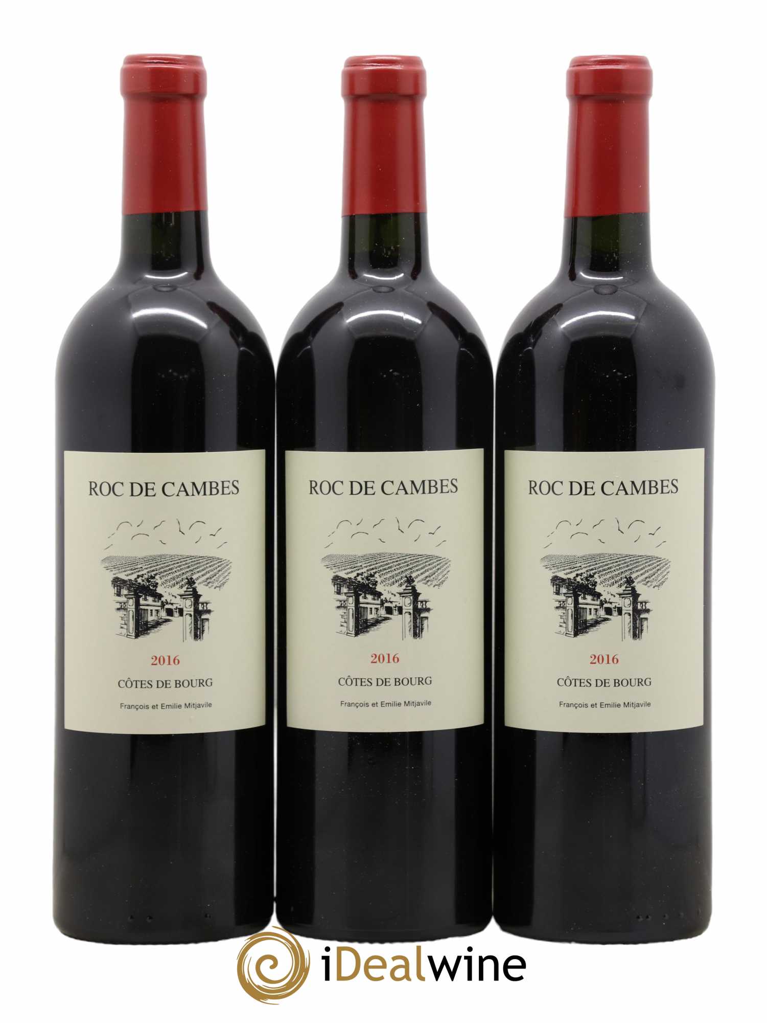 Roc de Cambes 2016 - Lot of 6 bottles - 2
