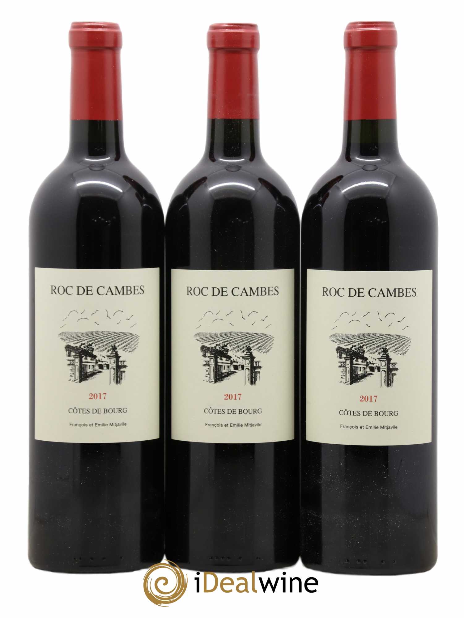 Roc de Cambes 2017 - Lot of 6 bottles - 1