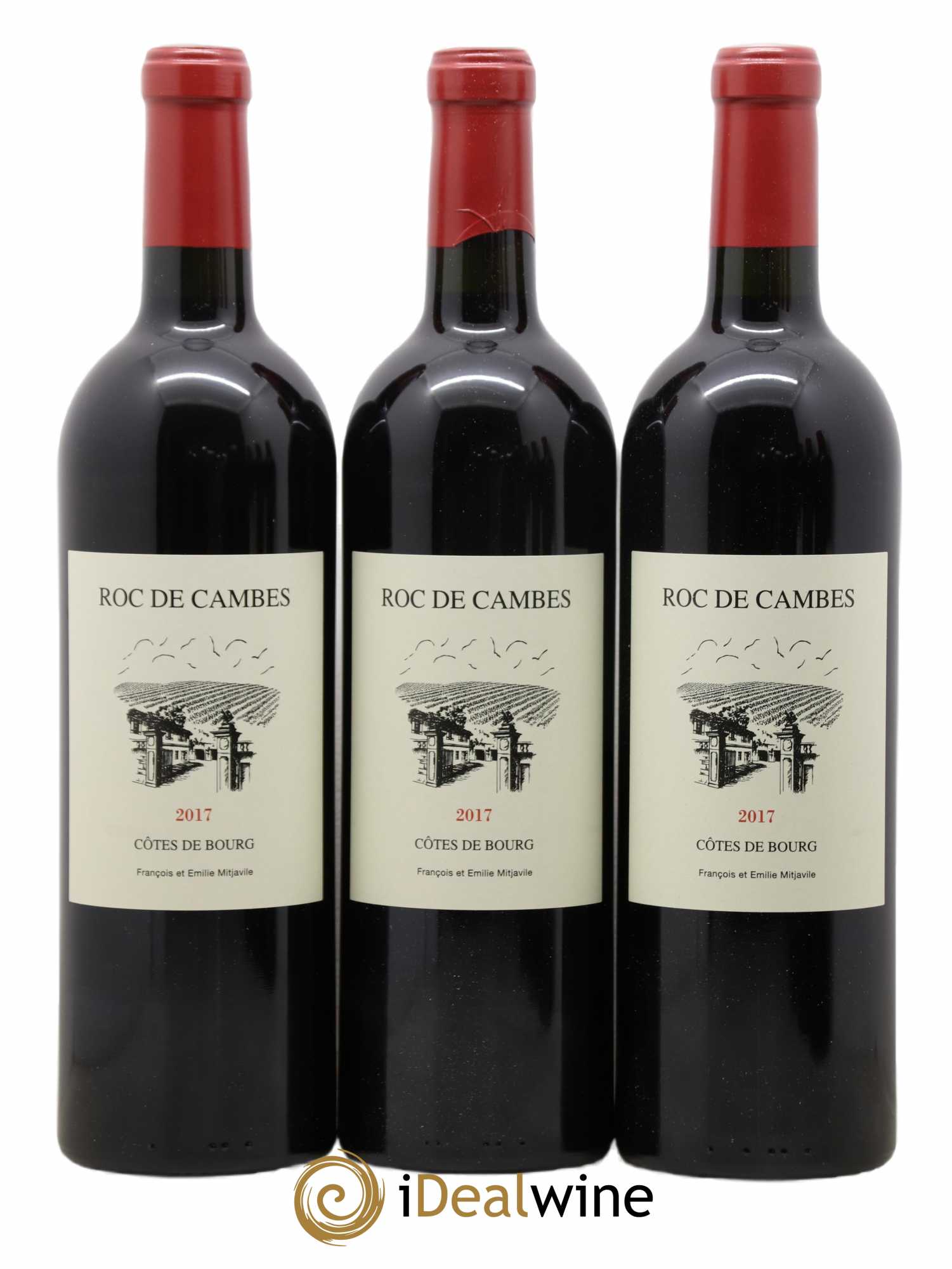 Roc de Cambes 2017 - Lot of 6 bottles - 2