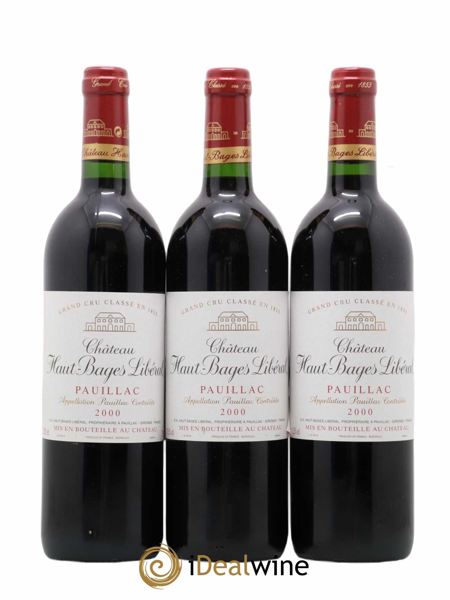 Château Haut Bages Libéral 5ème Grand Cru Classé 2000 - Lot de 6 bouteilles - 2