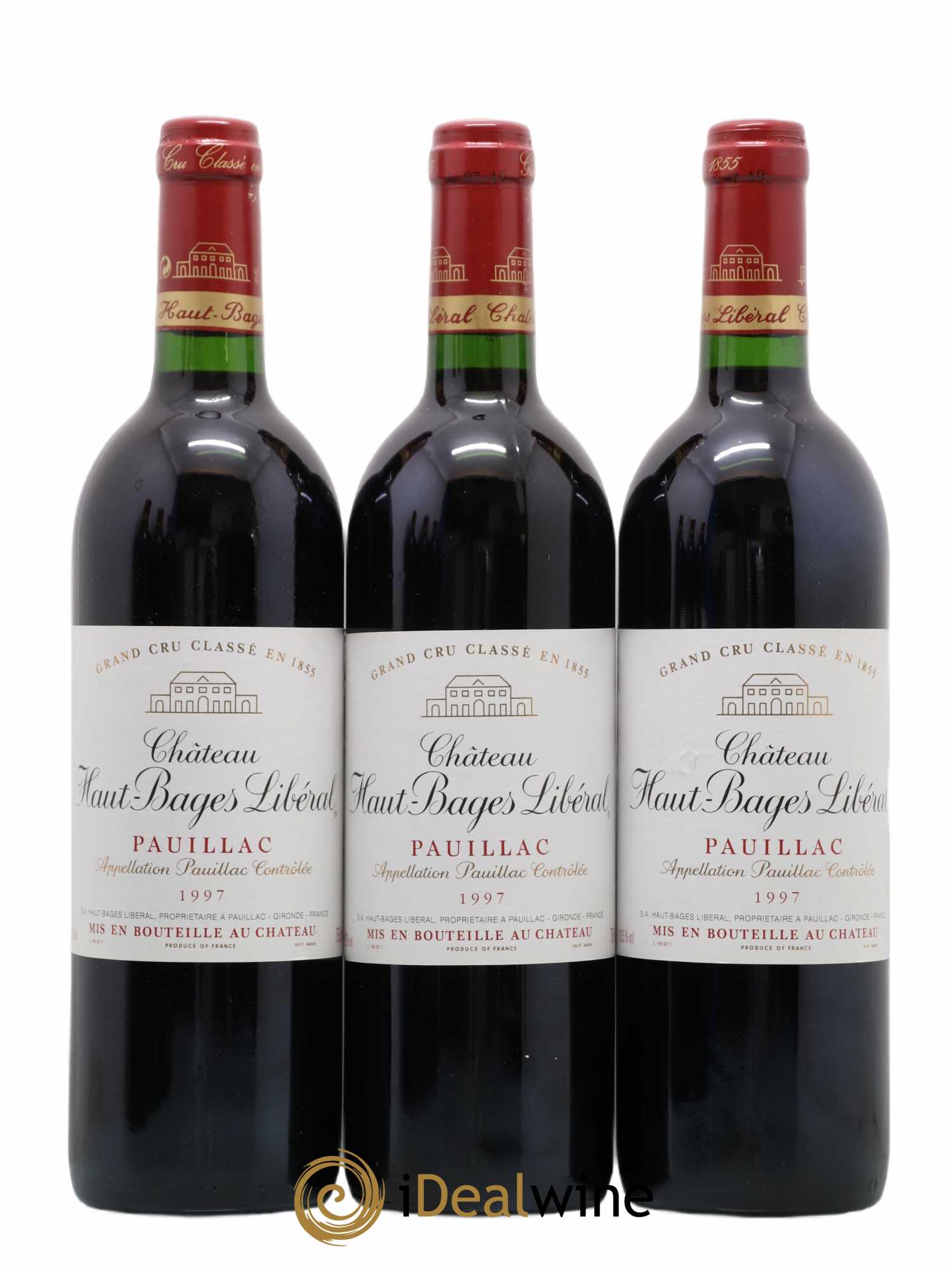 Château Haut Bages Libéral 5ème Grand Cru Classé 1997 - Lot de 6 bouteilles - 1