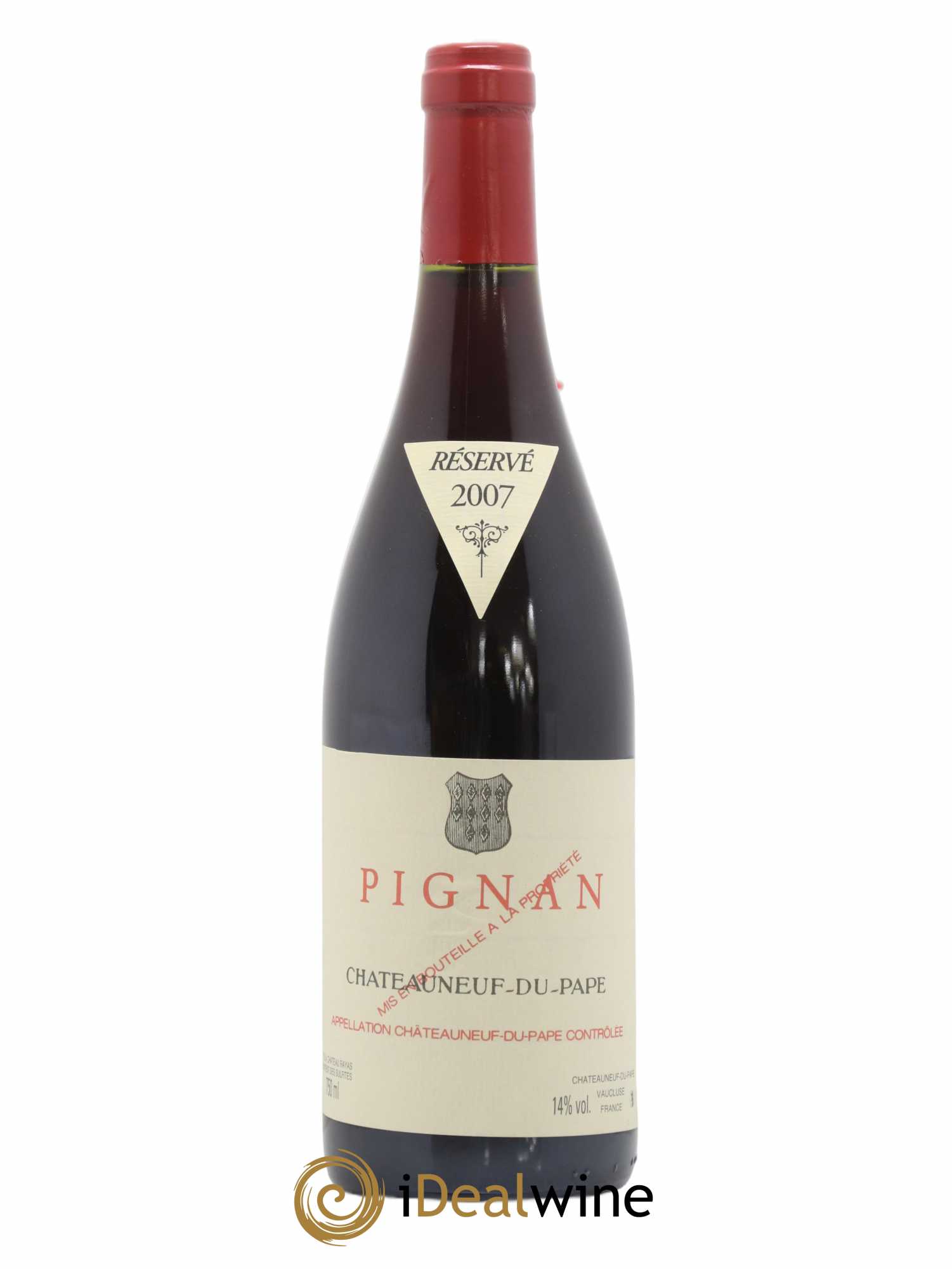 Châteauneuf-du-Pape Pignan Emmanuel Reynaud 2007 - Lot de 1 bouteille - 0