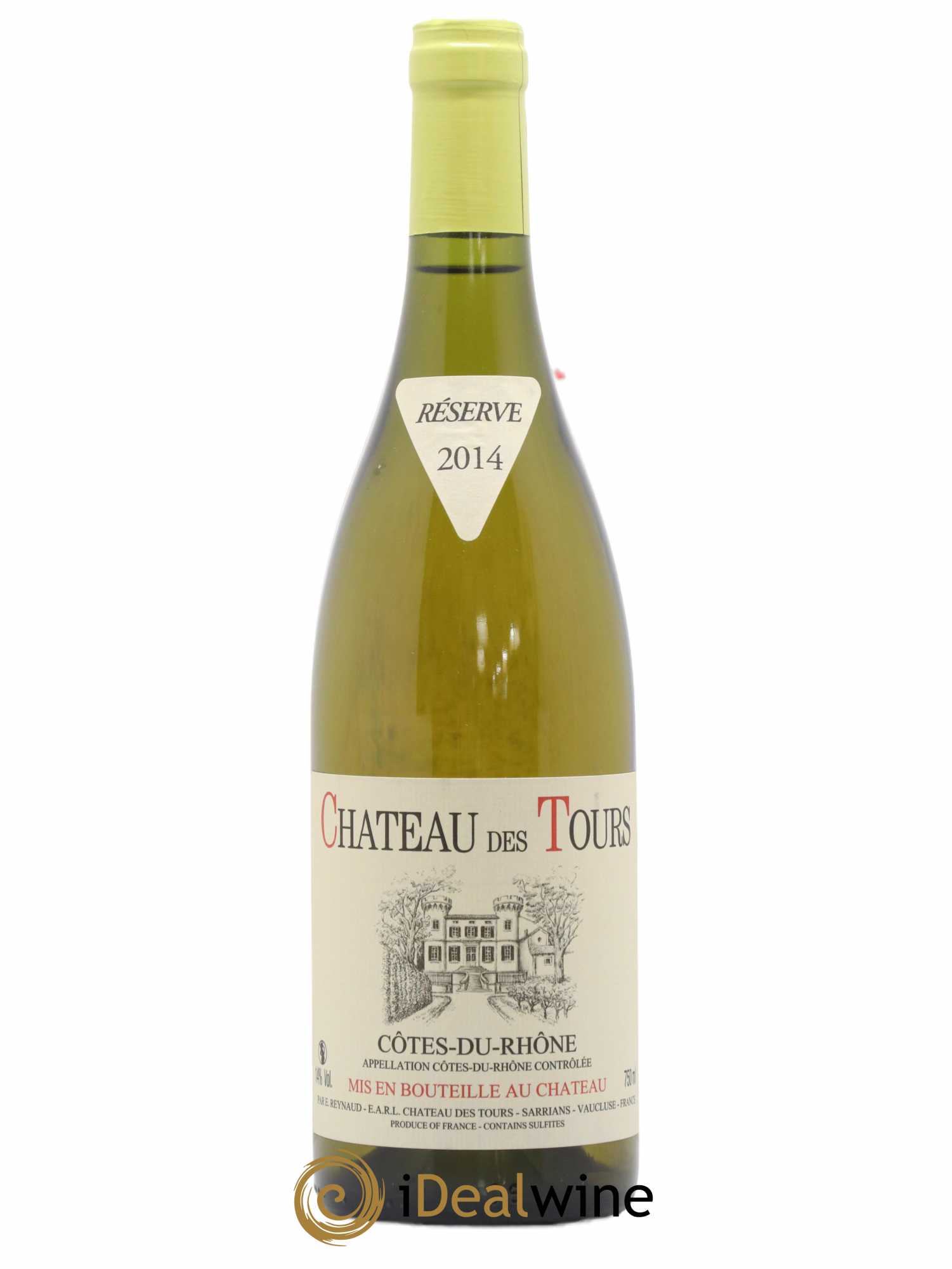 Côtes-du-Rhône Château des Tours Emmanuel Reynaud 2014 - Lot de 1 bouteille - 0