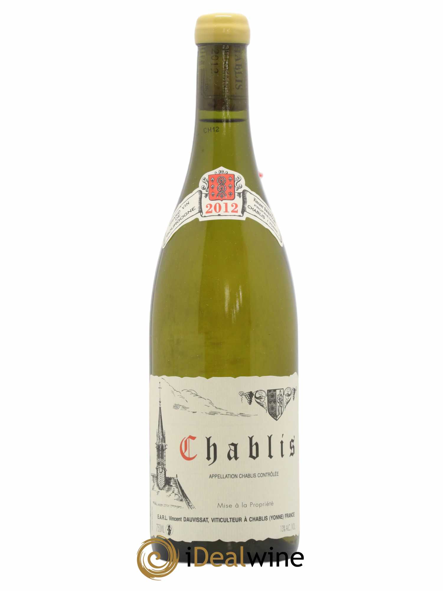 Chablis Vincent Dauvissat (Domaine) 2012 - Lot de 1 bouteille - 0