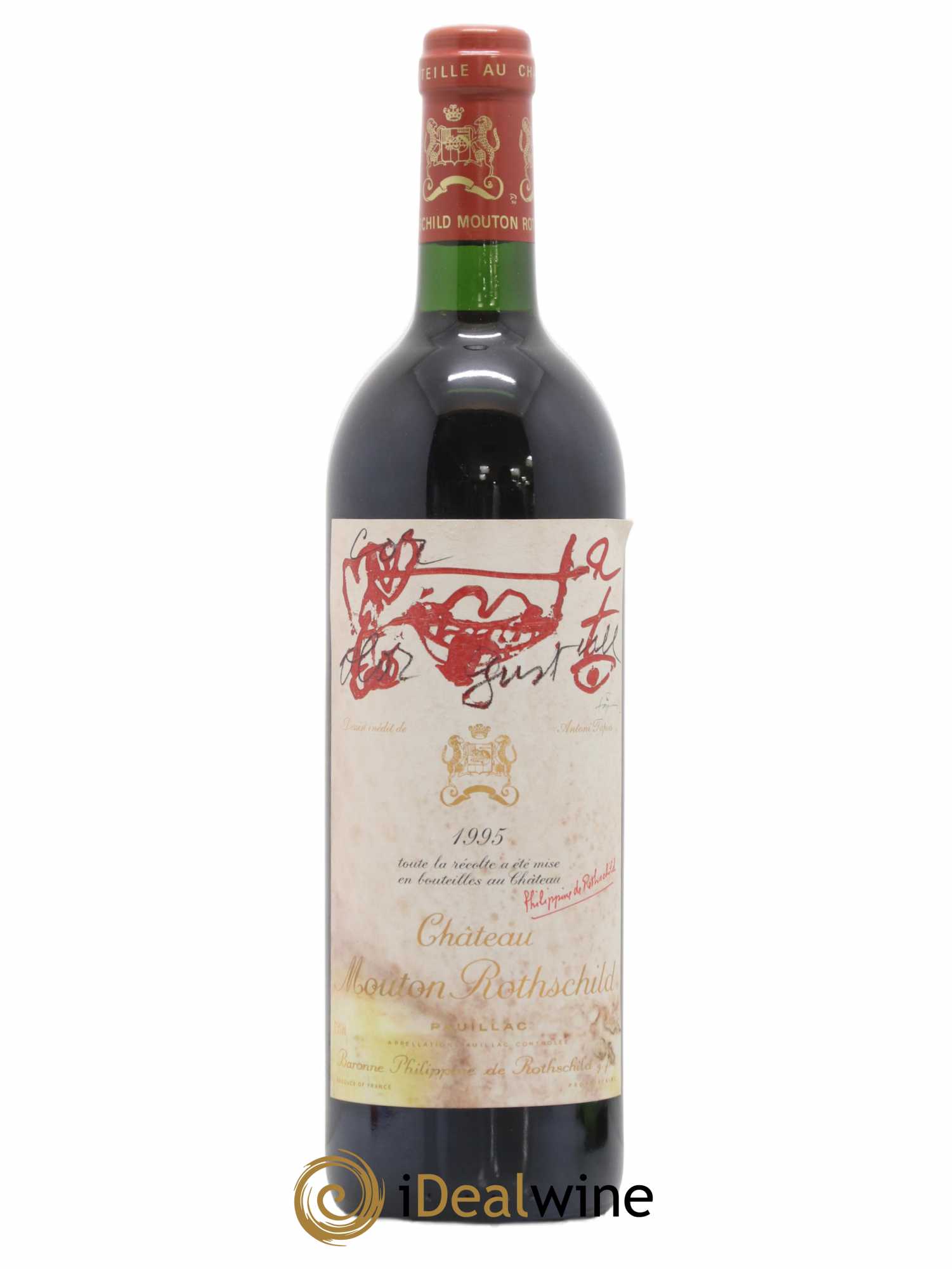 Château Mouton Rothschild 1er Grand Cru Classé 1995 - Lot of 1 bottle - 0