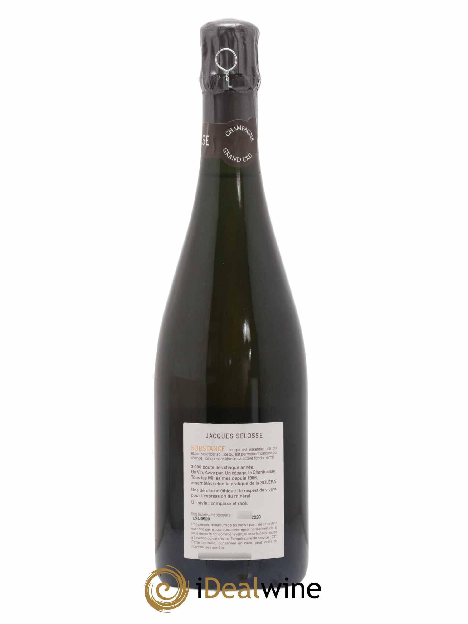 Substance Jacques Selosse - Lot de 1 bouteille - 1