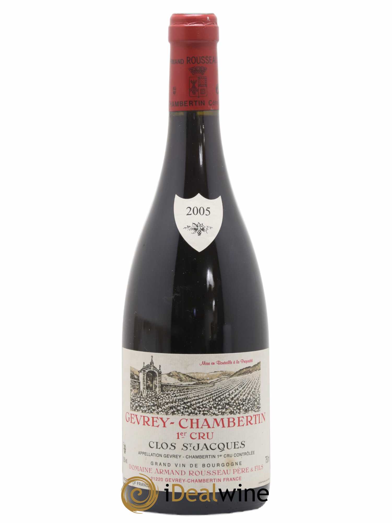 Gevrey-Chambertin 1er Cru Clos Saint-Jacques Armand Rousseau (Domaine) 2005 - Lot de 1 bouteille - 0