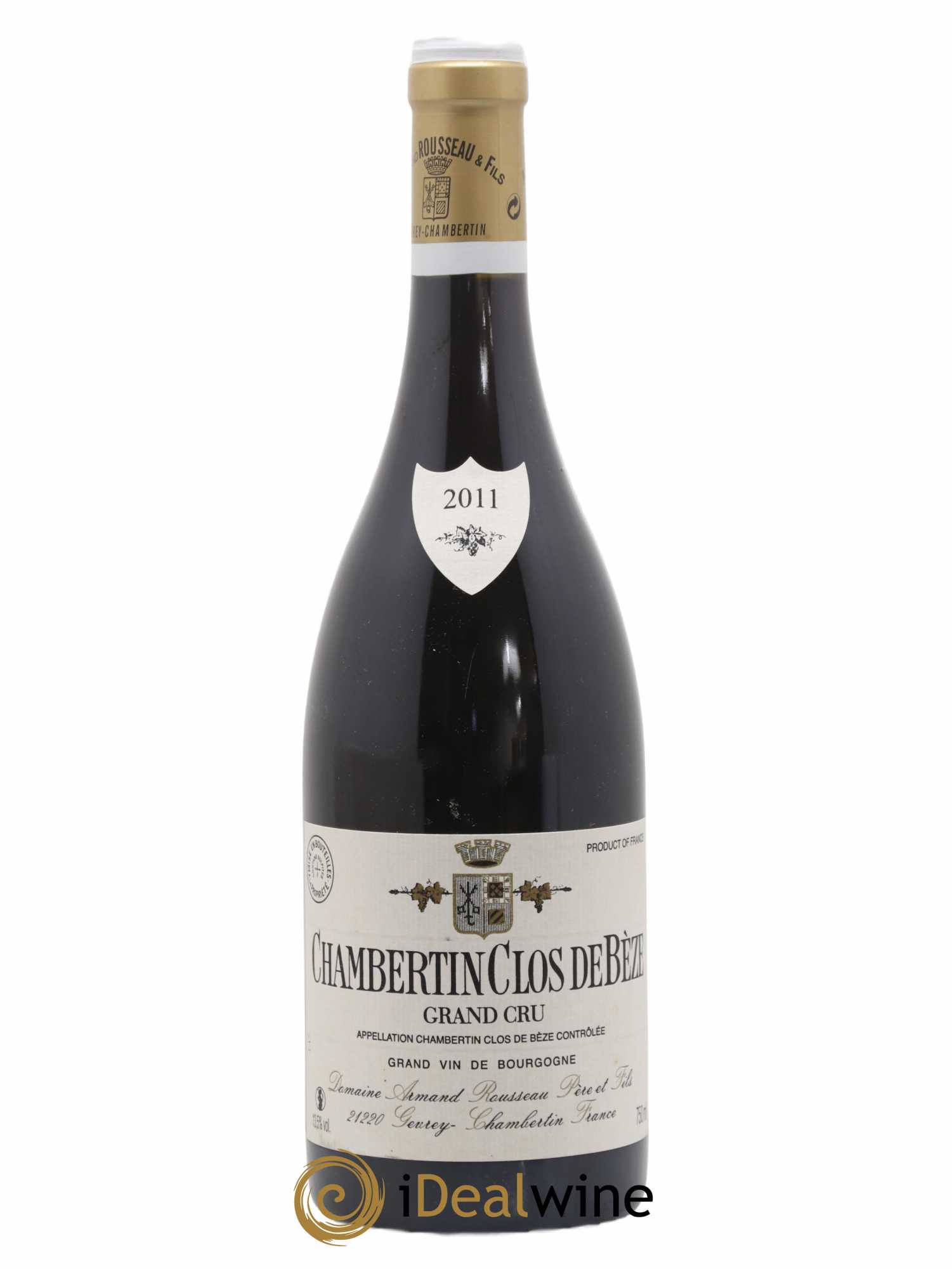 Chambertin Clos de Bèze Grand Cru Armand Rousseau (Domaine) 2011 - Lot de 1 bouteille - 0